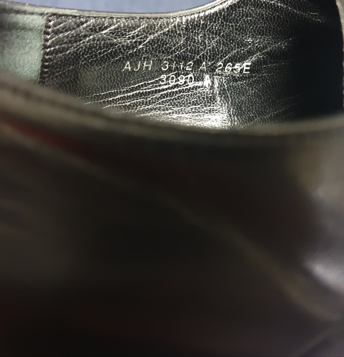 에스콰이어 소가죽 스퀘어토 더비 블랙 (265) 상품이미지6