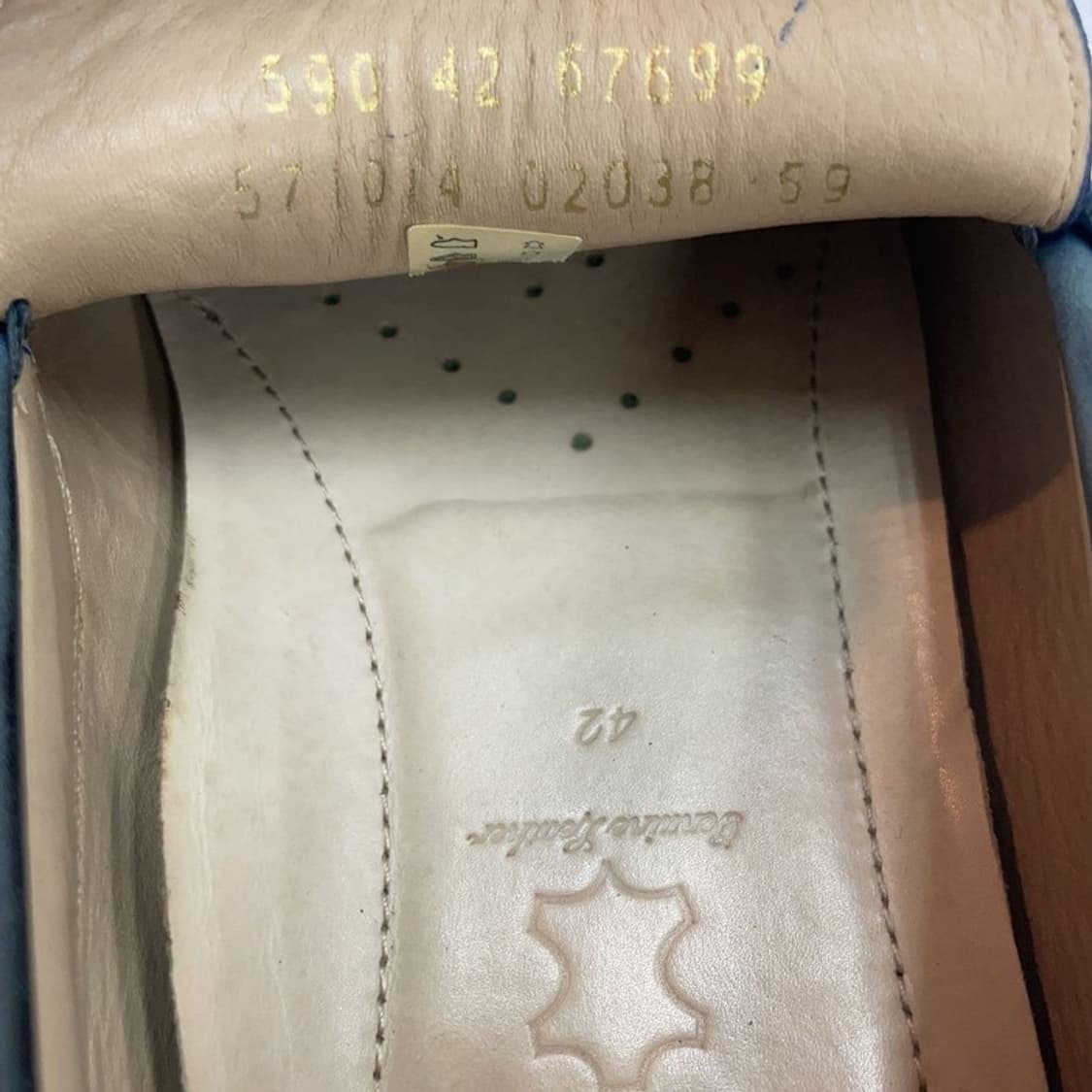 [270] ECCO 에코 스웨이드 드라이빙 슈즈 페니로퍼 상품이미지5