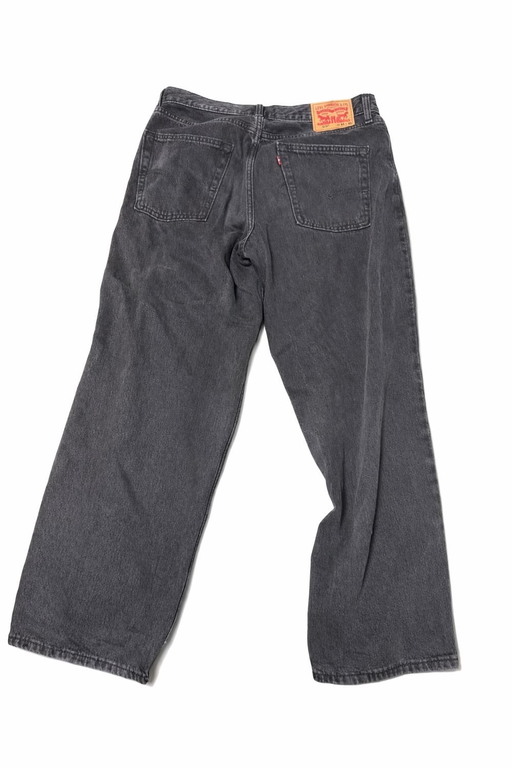 리바이스578 배기진 흑청 34x32 상품이미지1