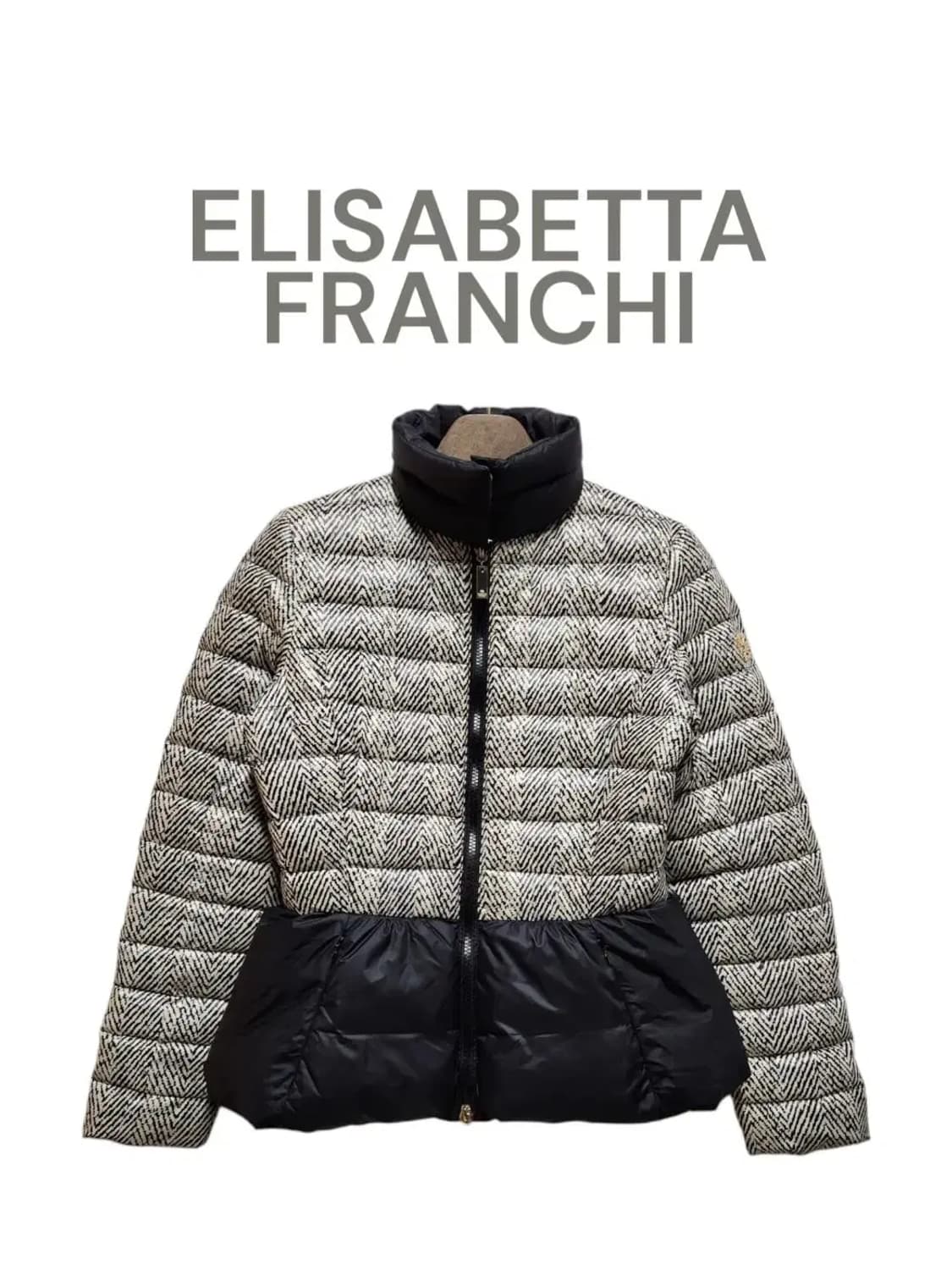 [44] ELISABETTAFRANCHI 엘리자베타프렌치 덕다운 숏패딩 상품이미지1