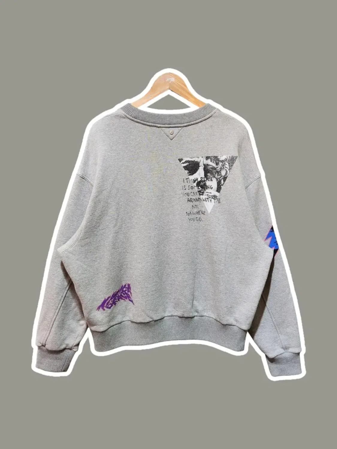 [100] SYSTEM 한섬 시스템 21년 맨투맨 상품이미지7