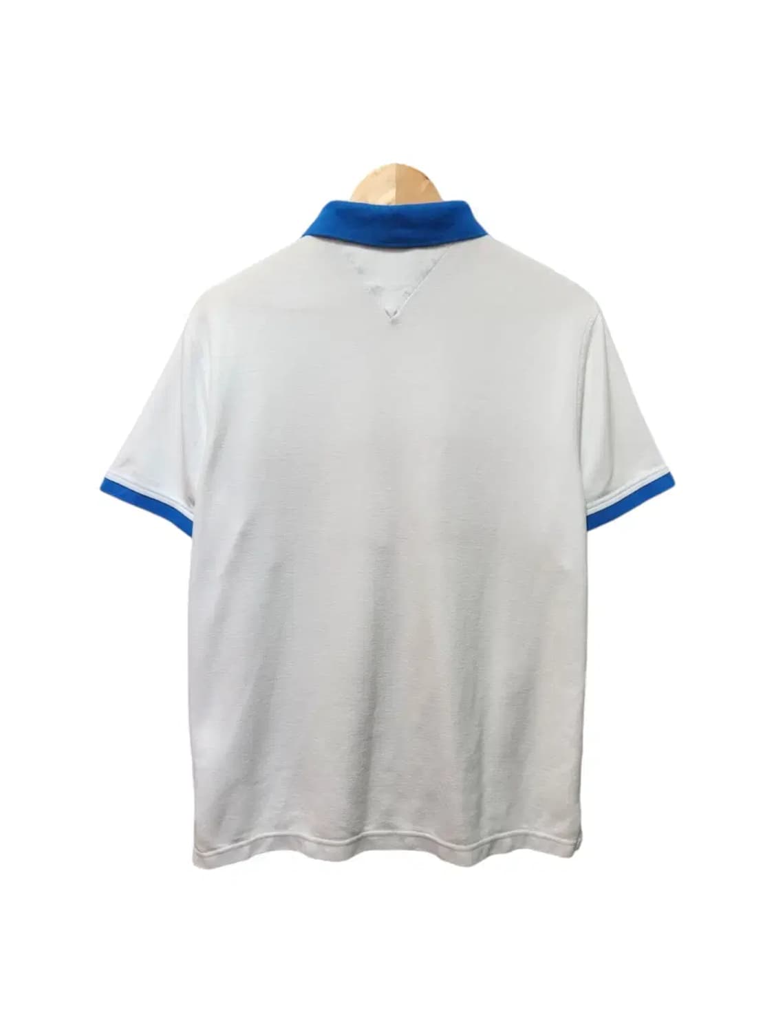 [L] TOMMYHILFIGER 타미힐피거 빅자수 카라티 화이트 상품이미지4