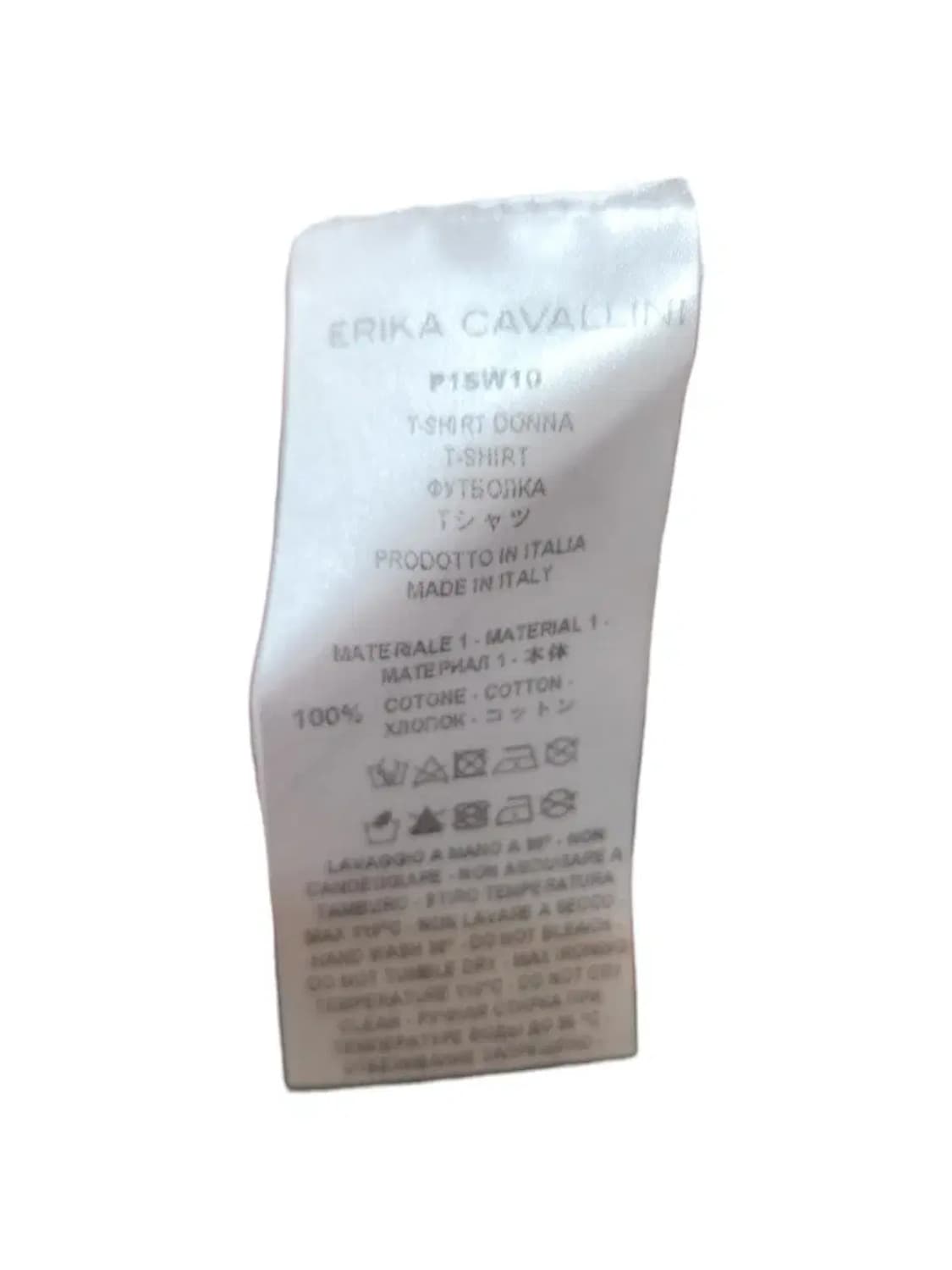 ERIKACAVALLINI 에리카카발리니 크롭 반팔티 상품이미지4