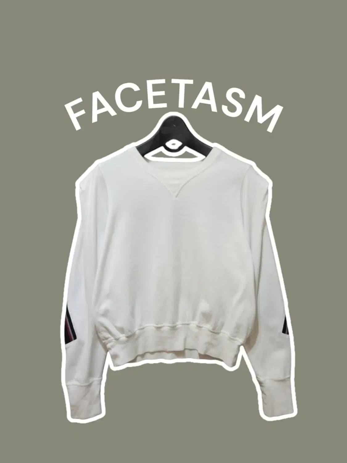 [2] FACETASM 파세타즘 여성 스웻셔츠 상품이미지1