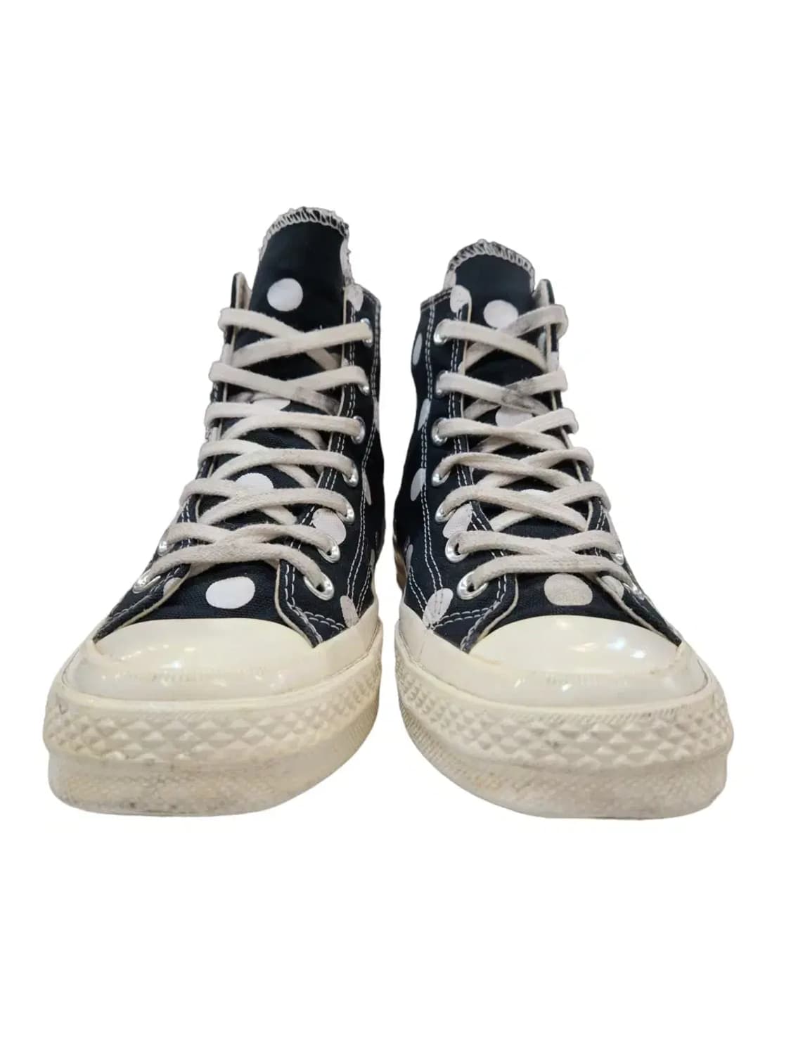 [230] CONVERSE 컨버스 꼼데가르송 폴카 하이탑 스니커즈 상품이미지4