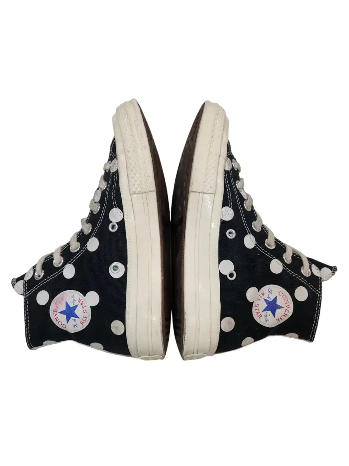 [230] CONVERSE 컨버스 꼼데가르송 폴카 하이탑 스니커즈 상품이미지7