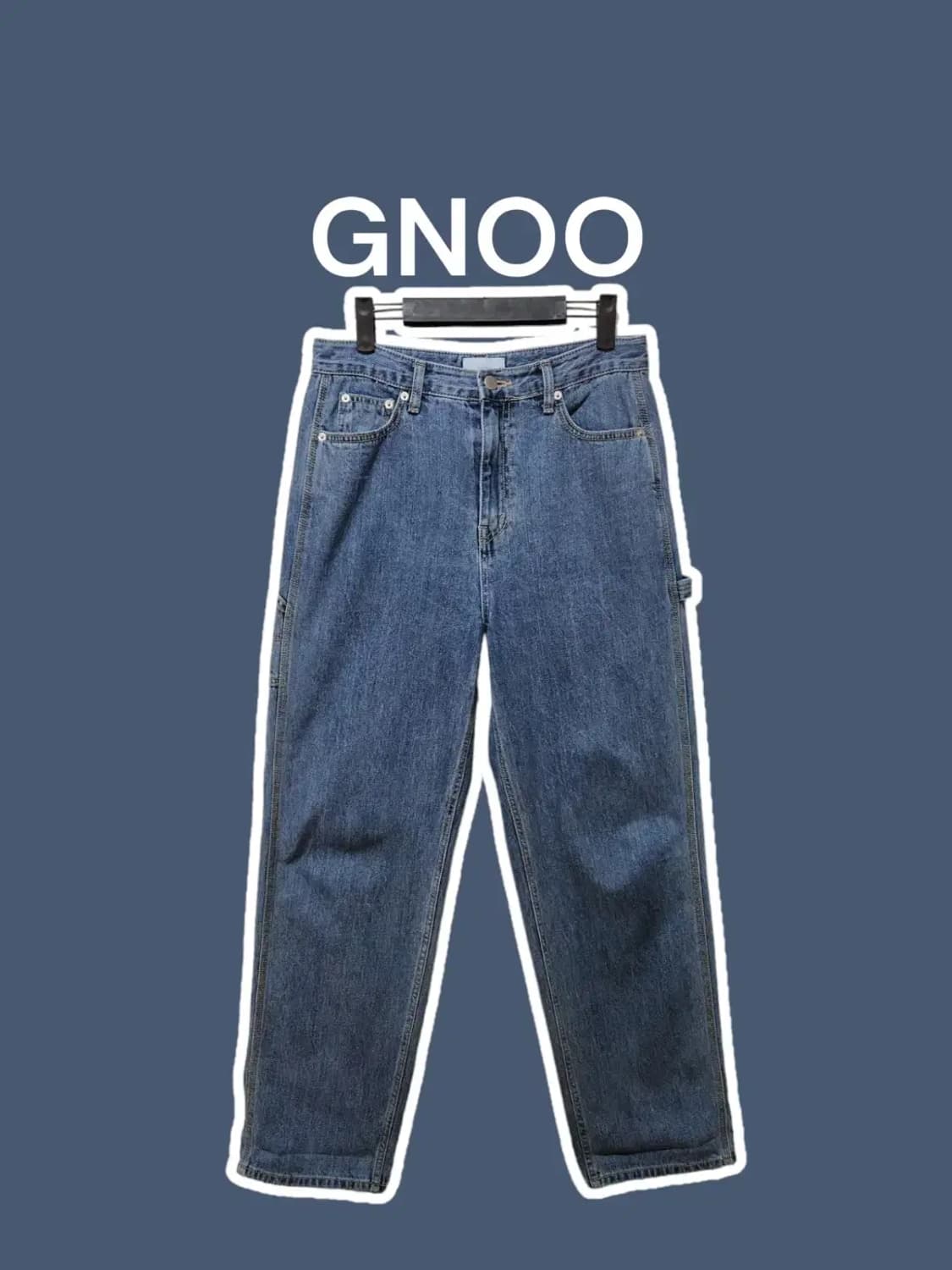 [M] GNOO 지누 통청바지 상품이미지1