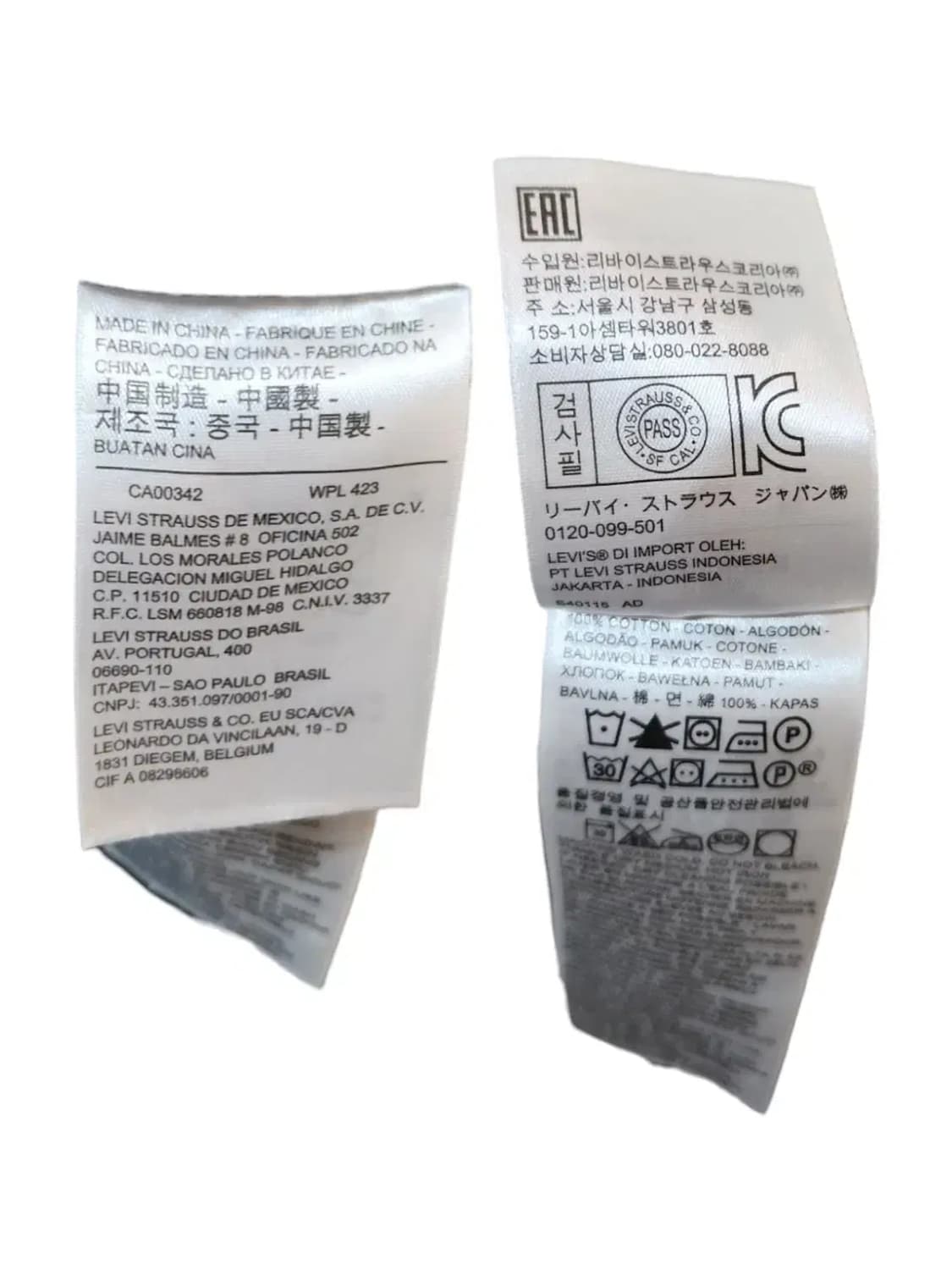 27/ Levis 리바이스 연청치마 상품이미지5