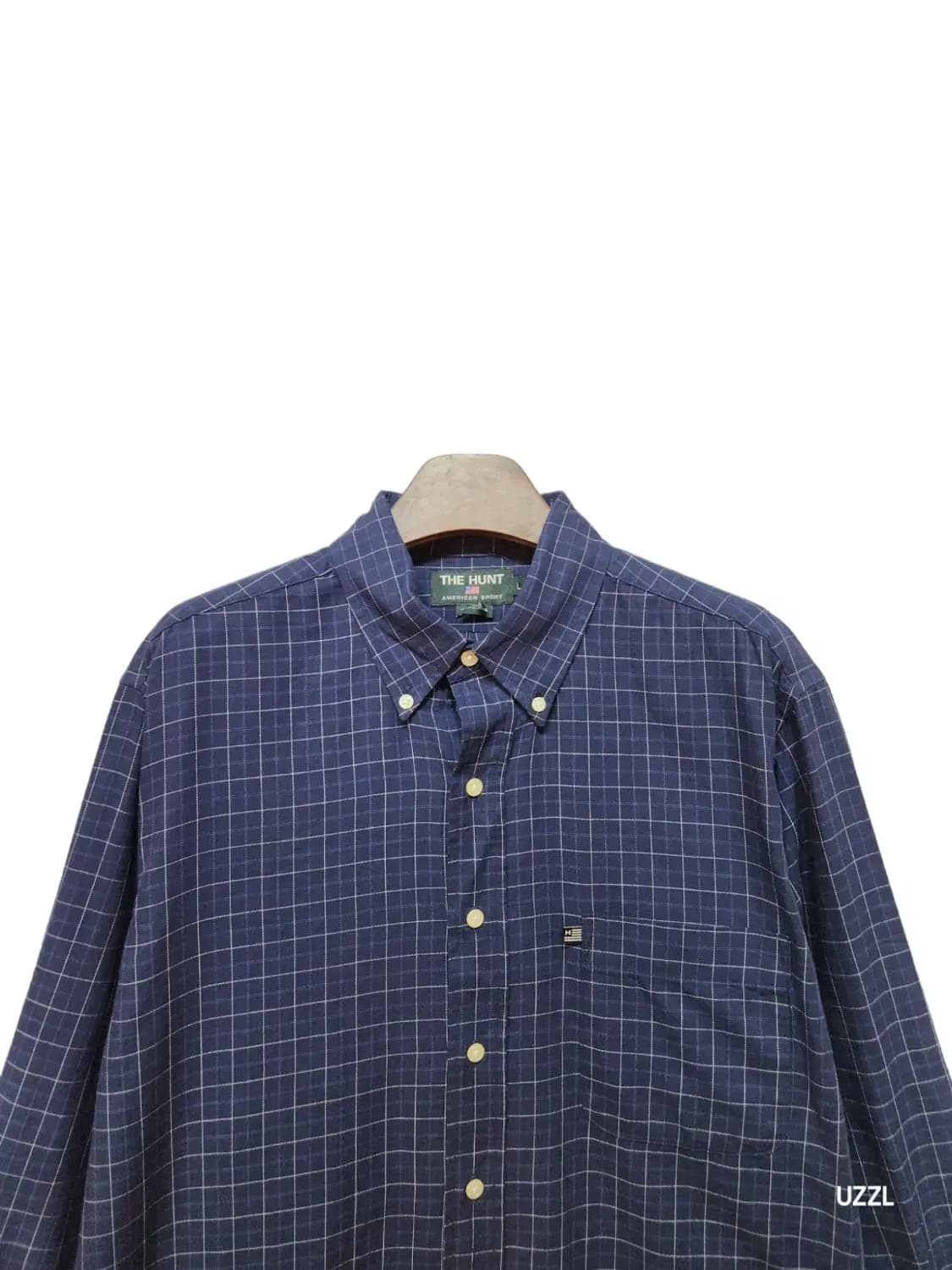 L/ THEHUNT 더헌트 면 체크셔츠 상품이미지2