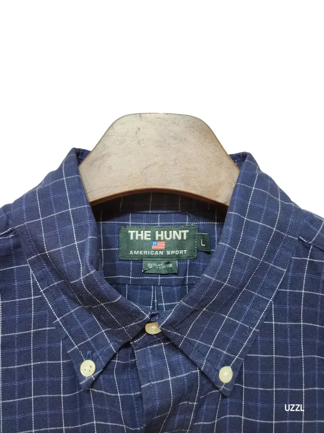 L/ THEHUNT 더헌트 면 체크셔츠 상품이미지3