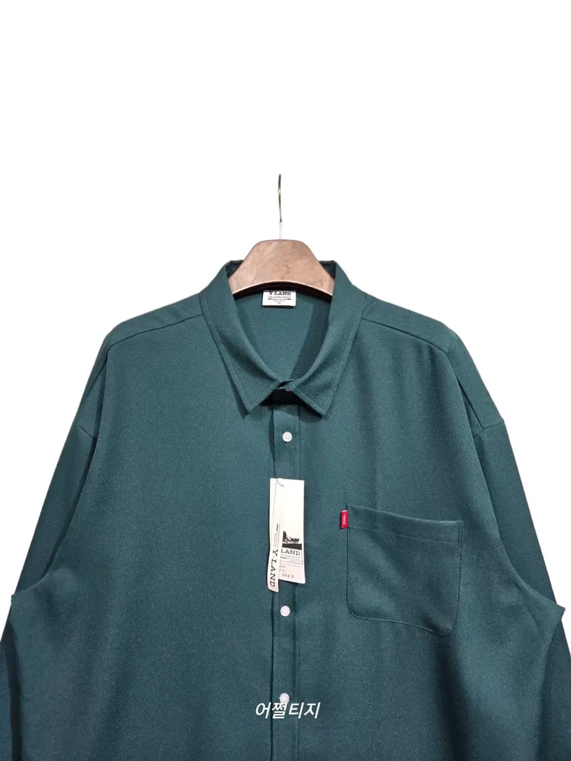 3XL/ 와이랜드 빅사이즈 피셔포켓 셔츠 새상품 /0056 상품이미지2