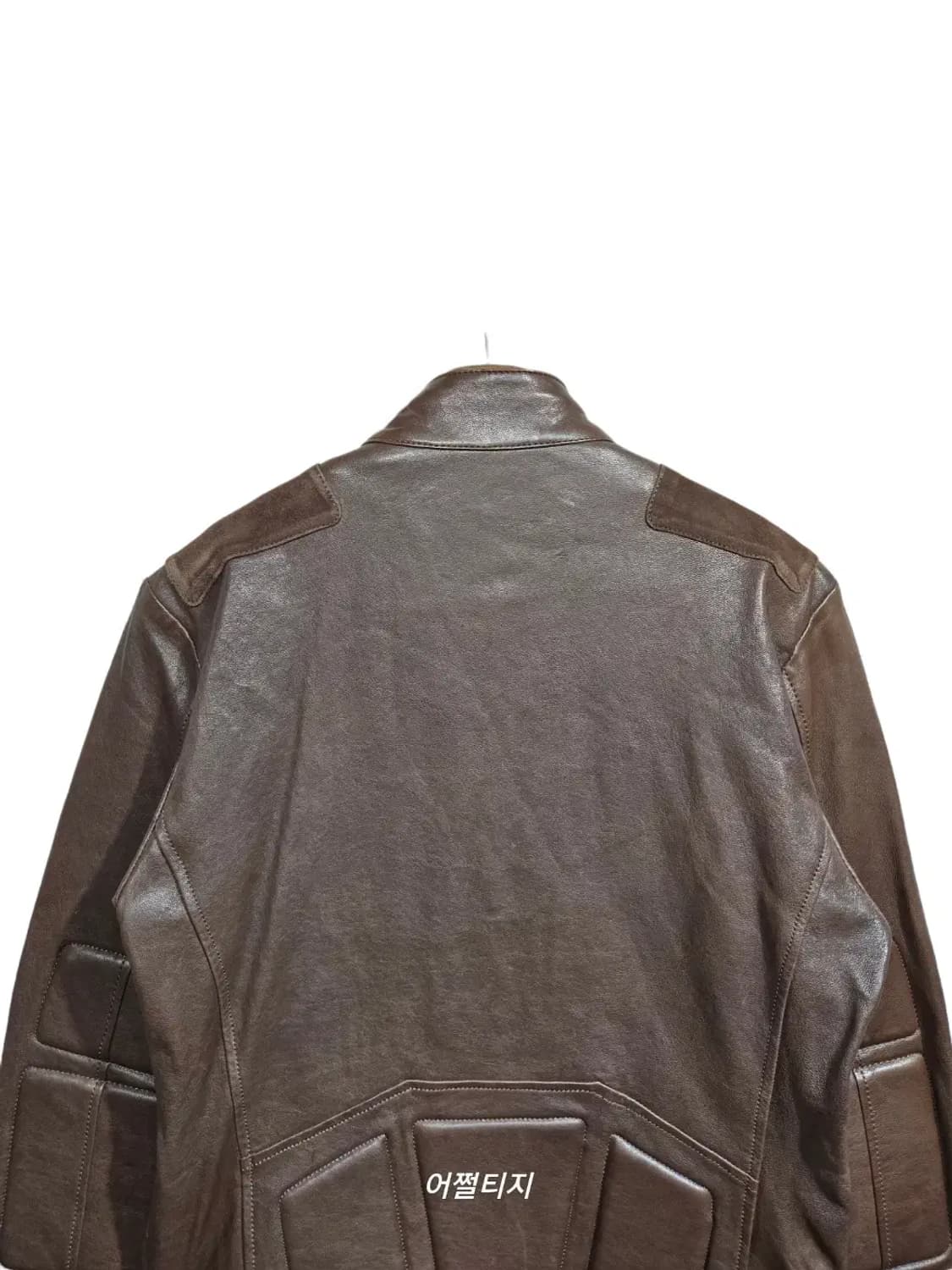 105/ EXR 이엑스알 레이싱 양가죽자켓 브라운 /0726 상품이미지7