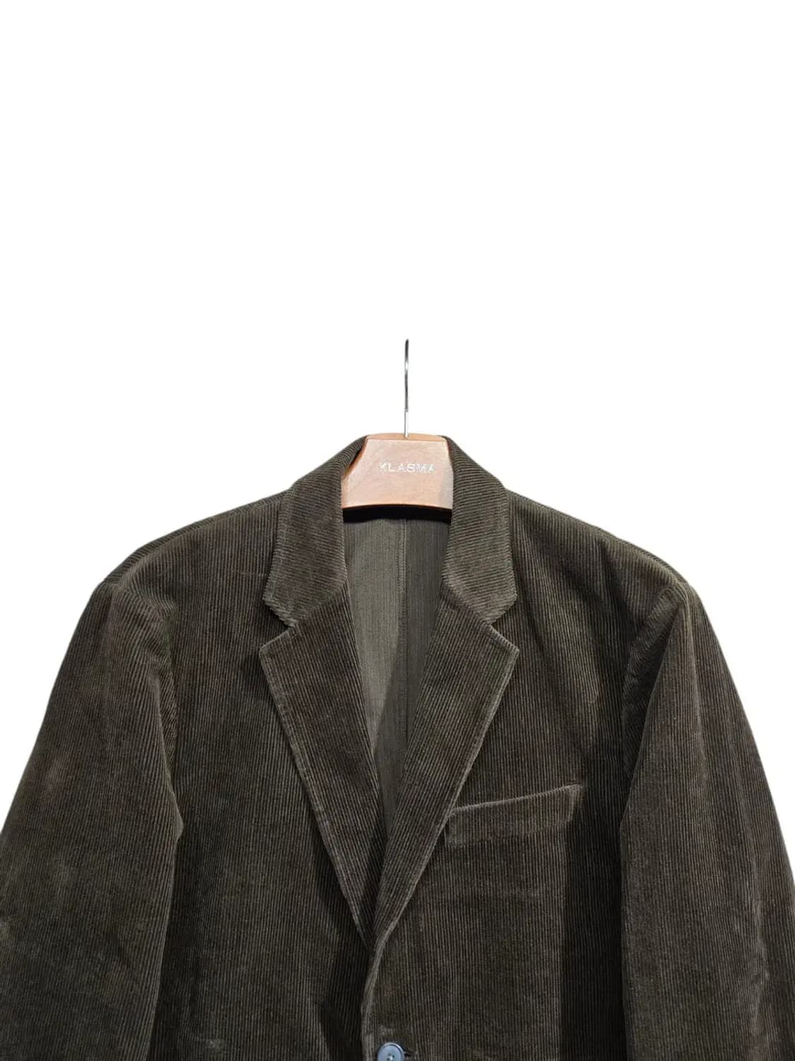 L/ 유니클로 코듀로이 블레이저 자켓 브라운 /0802 상품이미지2