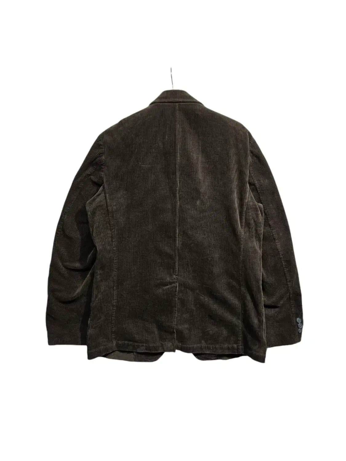 L/ 유니클로 코듀로이 블레이저 자켓 브라운 /0802 상품이미지6