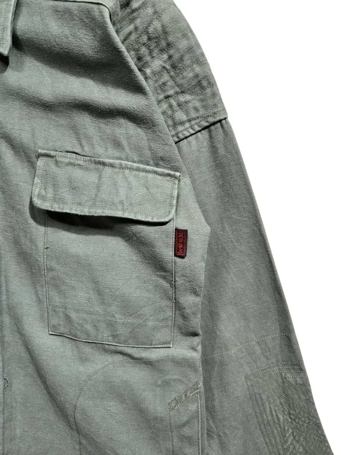 M/ ViVaSoWa 비바소와 밀리터리 워크셔츠 /930 상품이미지3