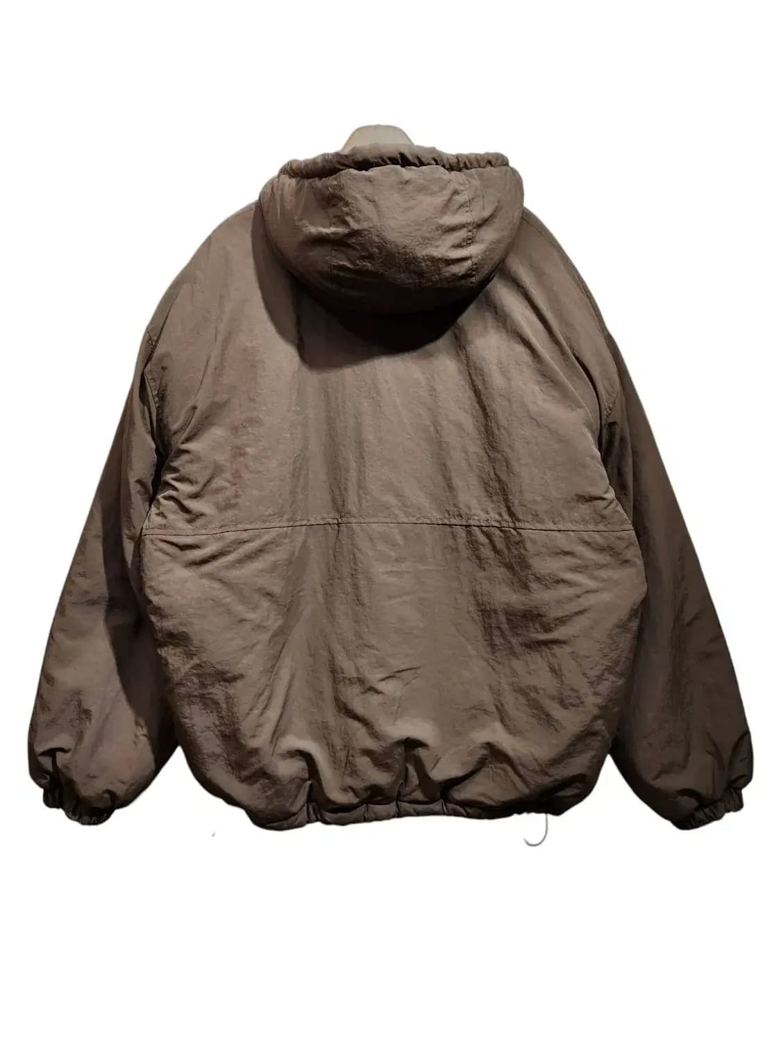 F/ WATT 와트 나일론 후드 붐버자켓 브라운 /0514 상품이미지6