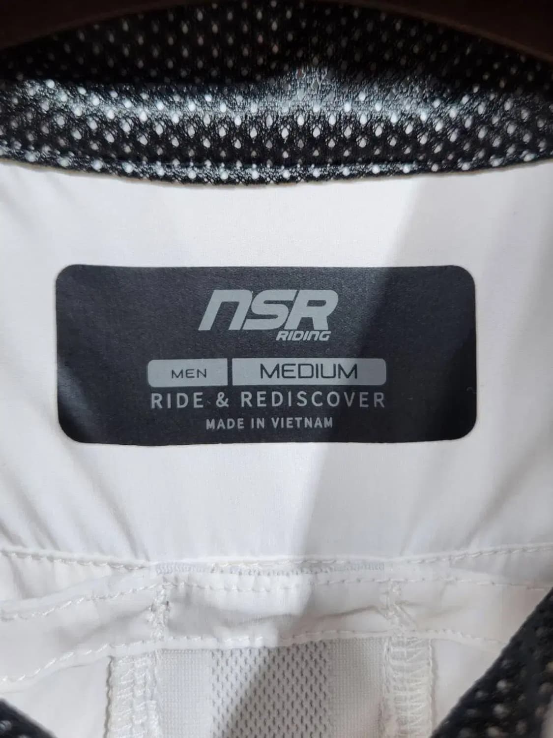 M/ NSR 남성 바람막이자켓 화이트 /0514 상품이미지4