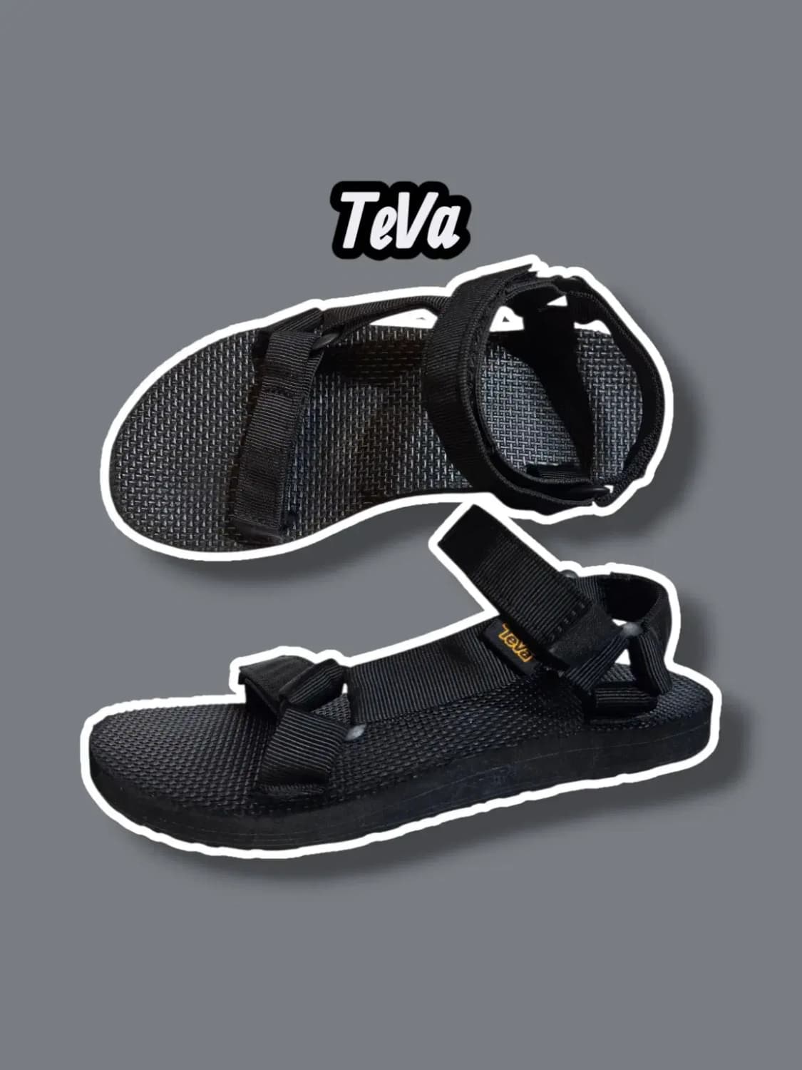 230/ TEVA 테바 허리케인 샌들 블랙 /0705 상품이미지1