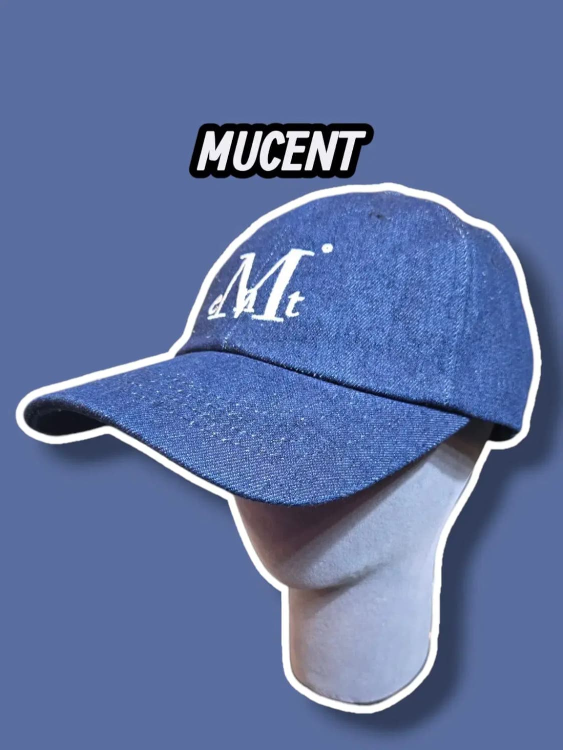 F/ MUCENT 무센트 데님 볼캡 /0705 상품이미지1