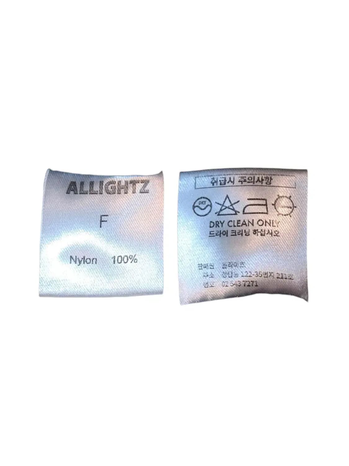 F/ allightz 올라이츠 나일론 패딩조끼 블랙 /0708 상품이미지4