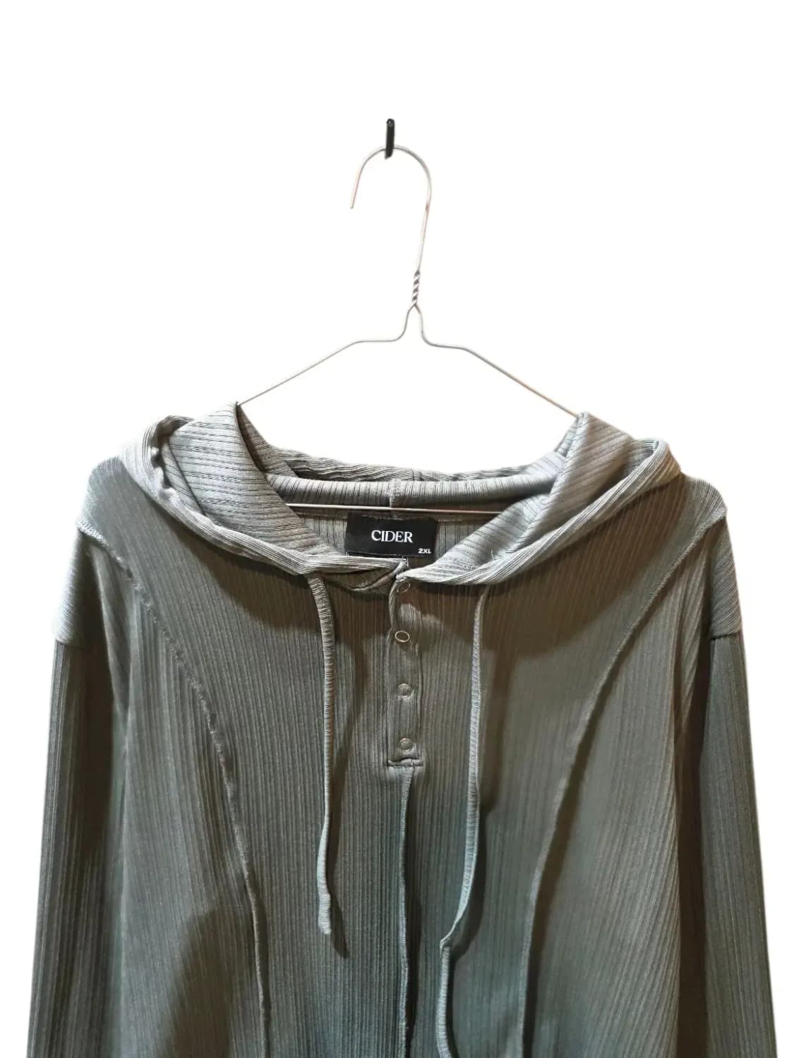 2XL/ 샵사이다 골지 후드티 /0730 상품이미지2