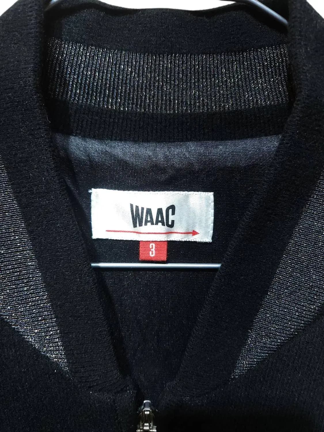 3/ WAAC 왁 집업 자켓 블랙 /0828 상품이미지4