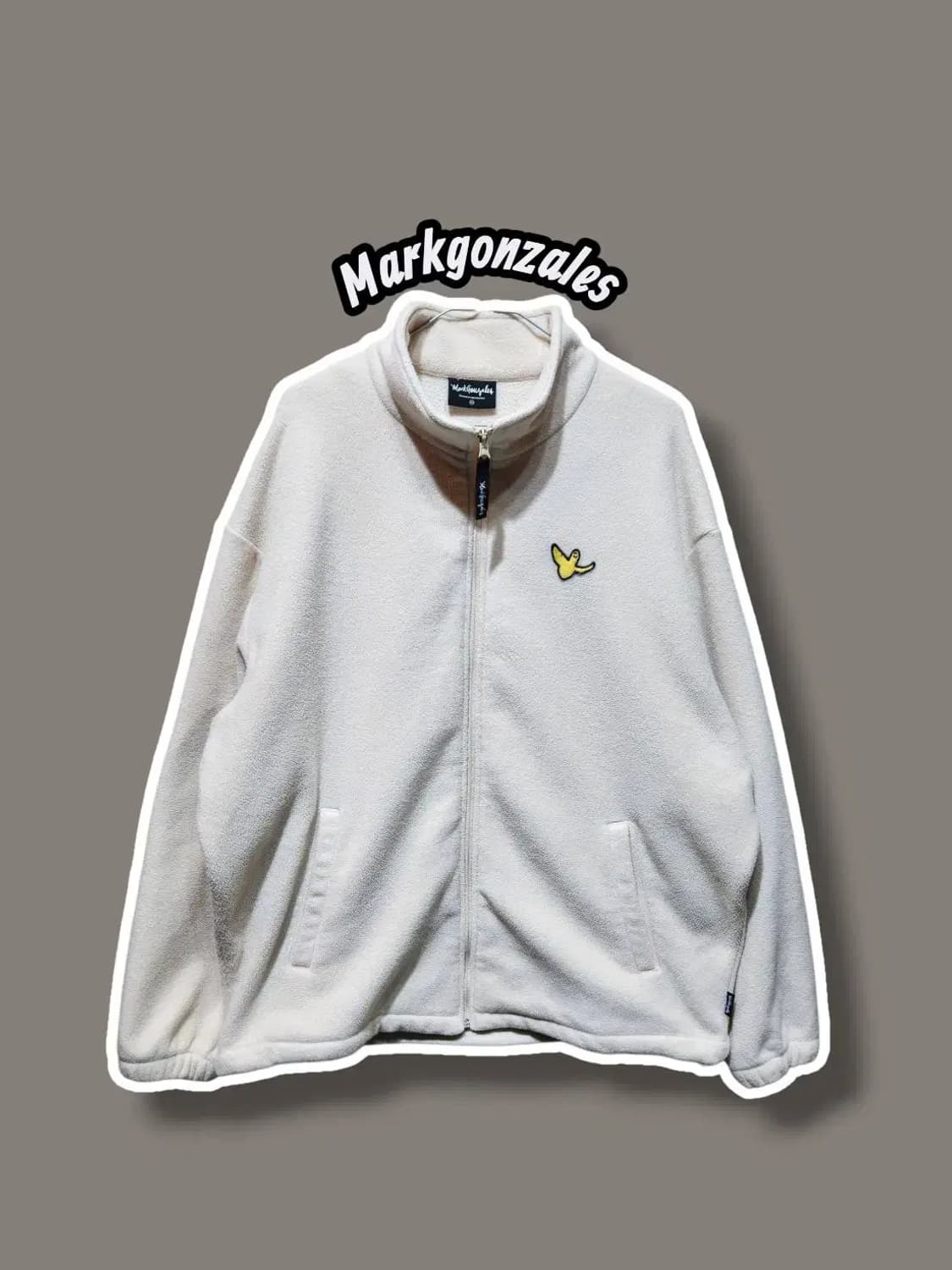 XL/ 마크곤잘레스 후리스 집업 아이보리 /0829 상품이미지1
