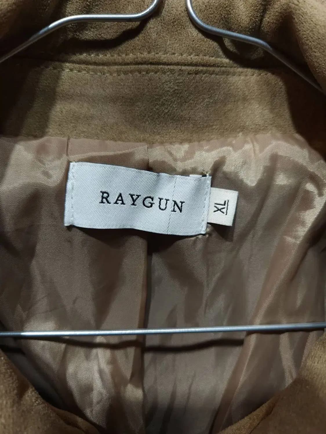XL/ RAYGUN 레이건 스웨이드 집업 자켓 /0911 상품이미지4