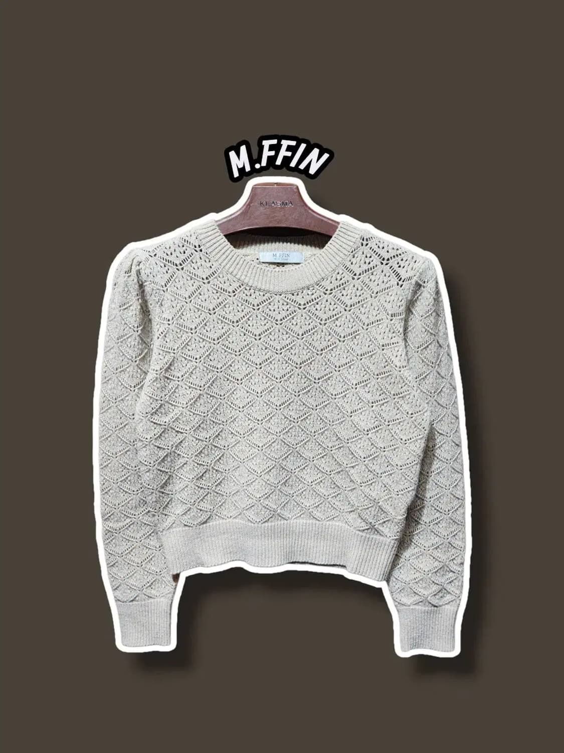 F/ M.FFIN 엠핀 캐시미어 혼방 니트 /0930 상품이미지1