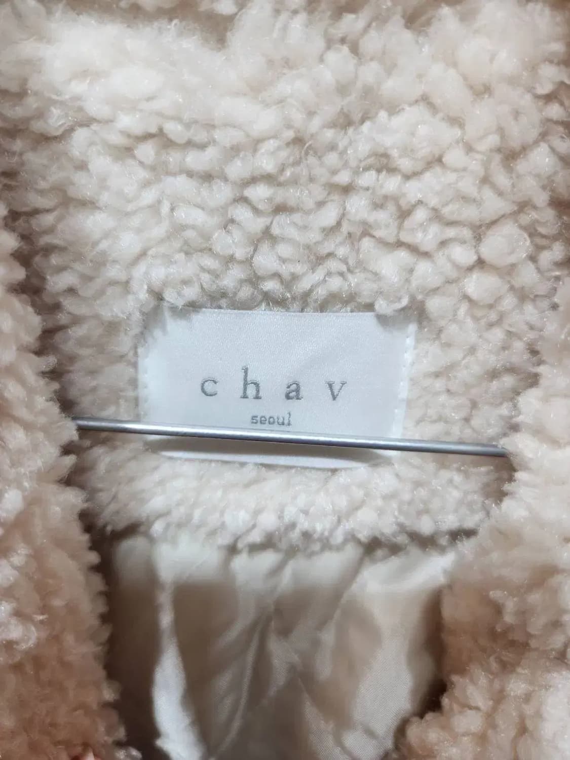F/ chav 차브 서울 여성 뽀글이 자켓 /1001 상품이미지4