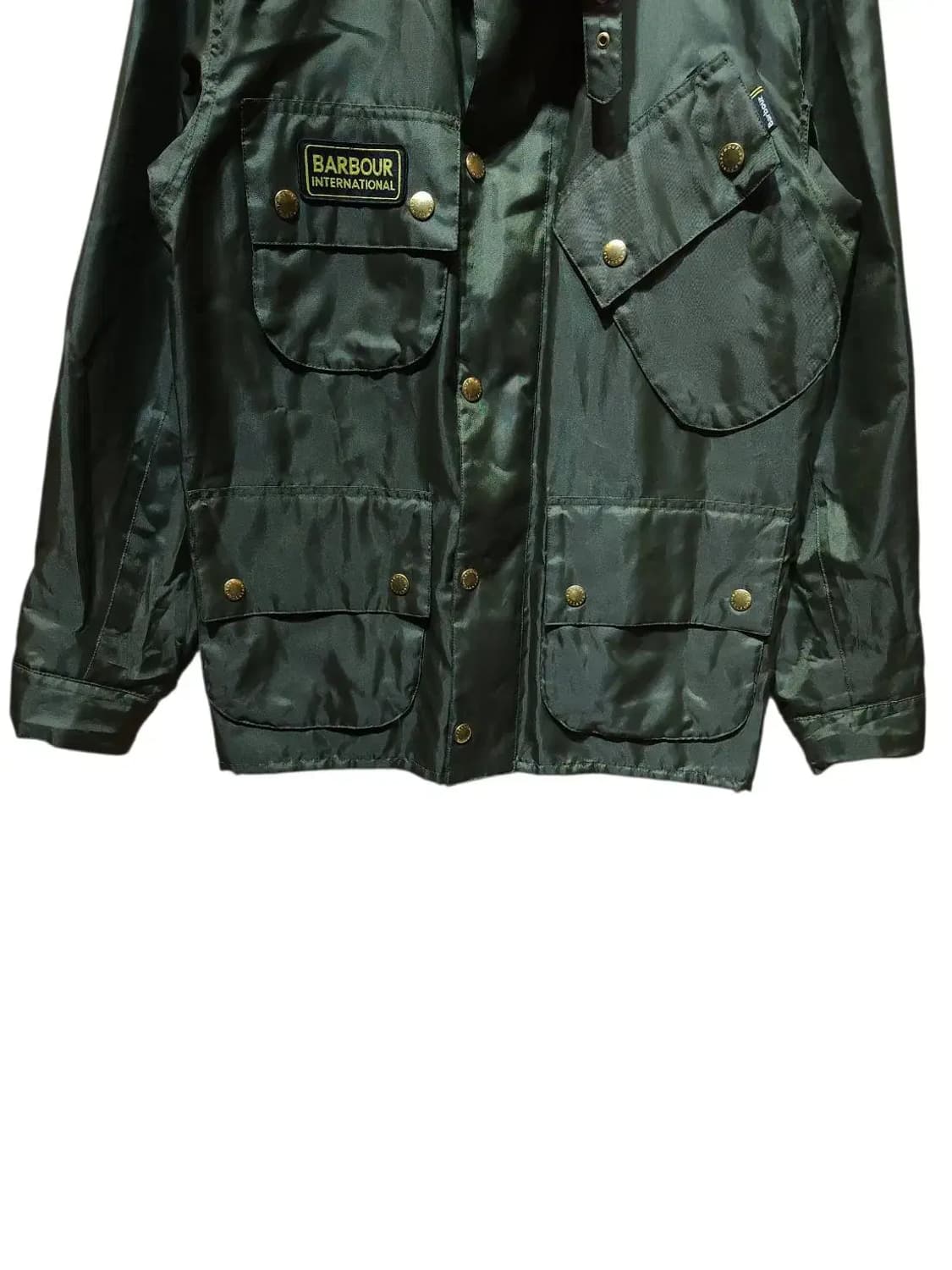 S/ 바버 인터네셔널 A7 BRIGHT BRASS 폴리자켓 /1002 상품이미지3