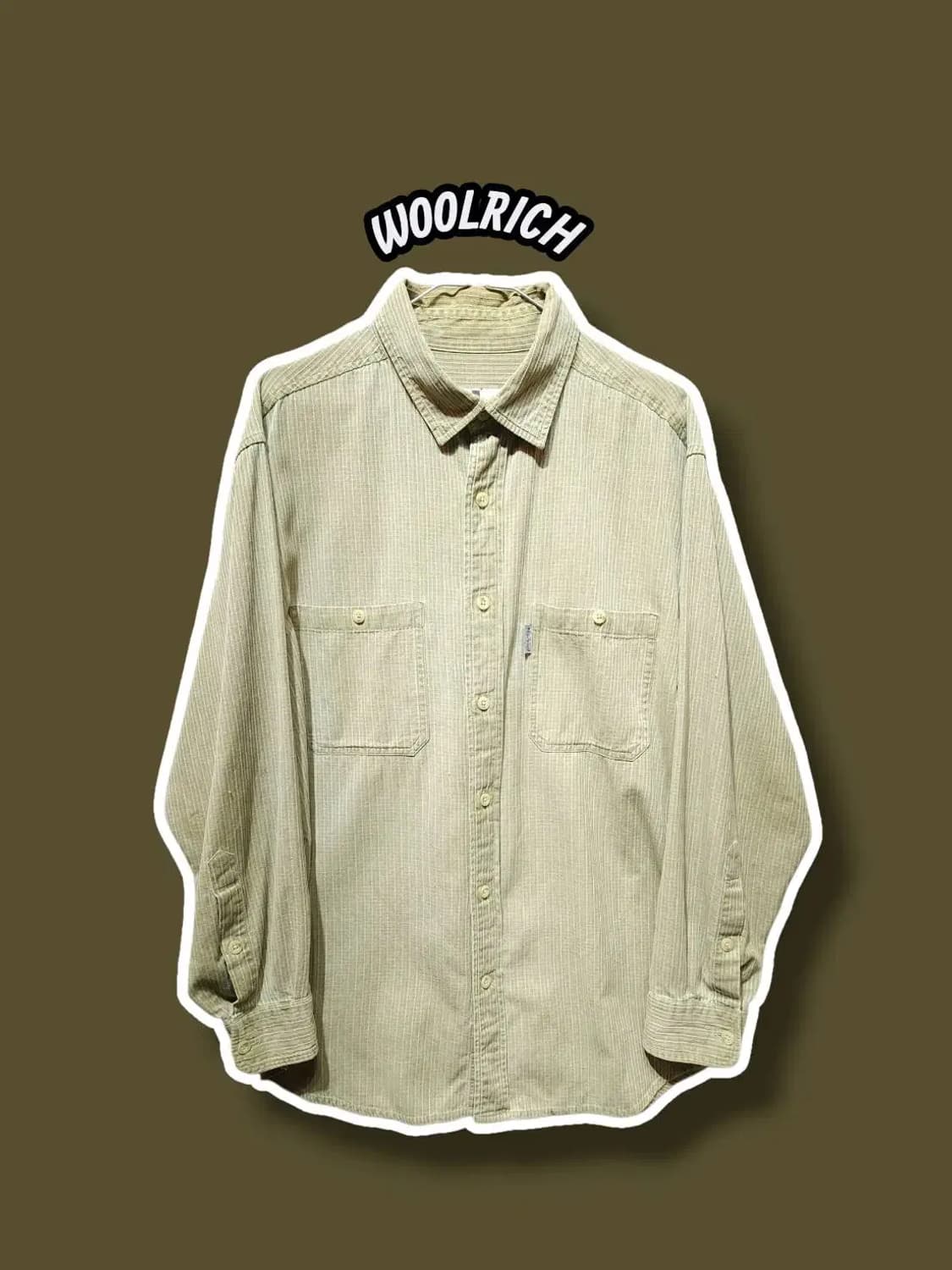M/ WOOLRICH 울리치 빈티지 긴팔 셔츠 /1017 상품이미지1
