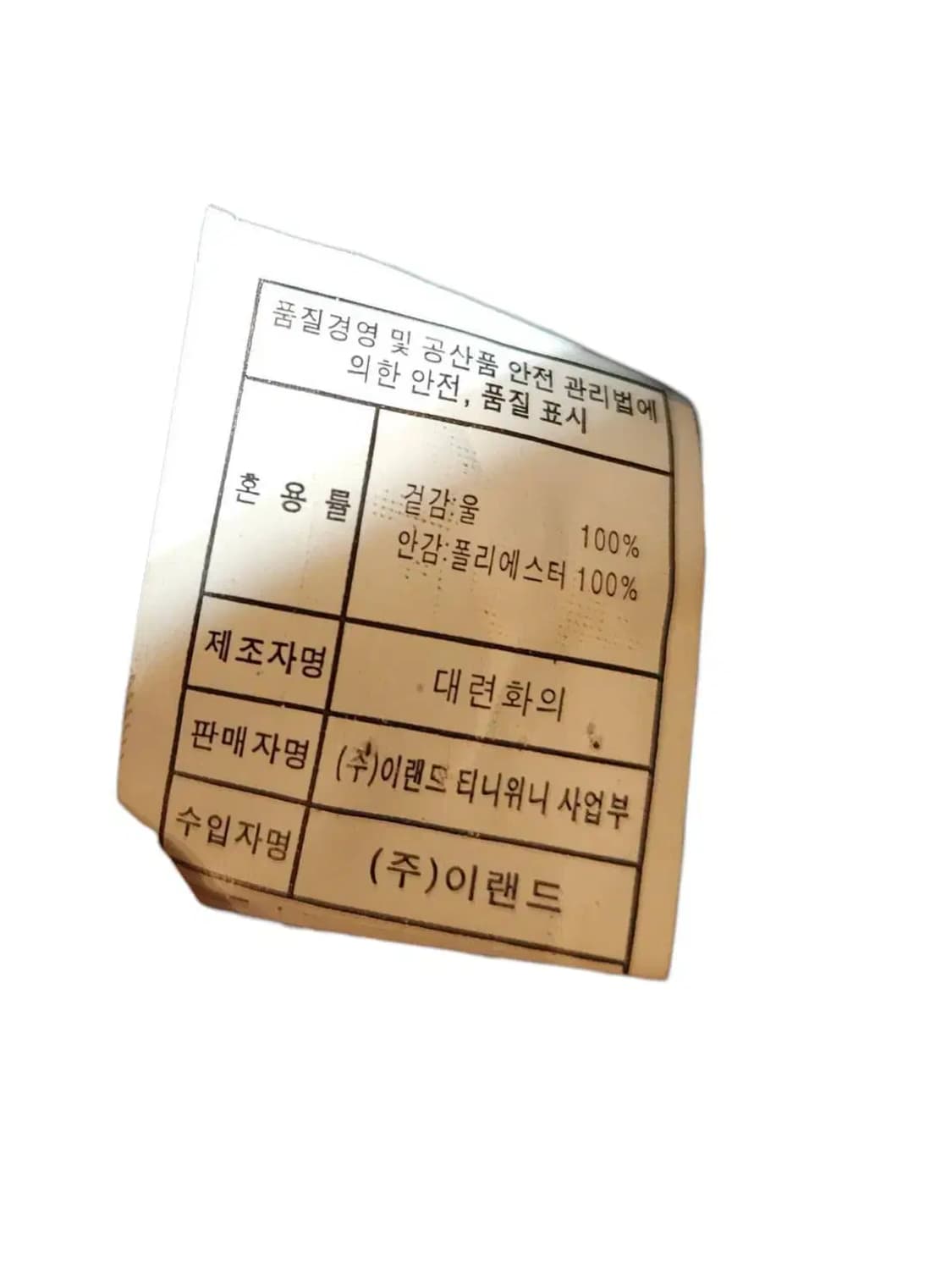 S/ 티니위니 골드베어 더블 울 숏 자켓 블랙 /1017 상품이미지7