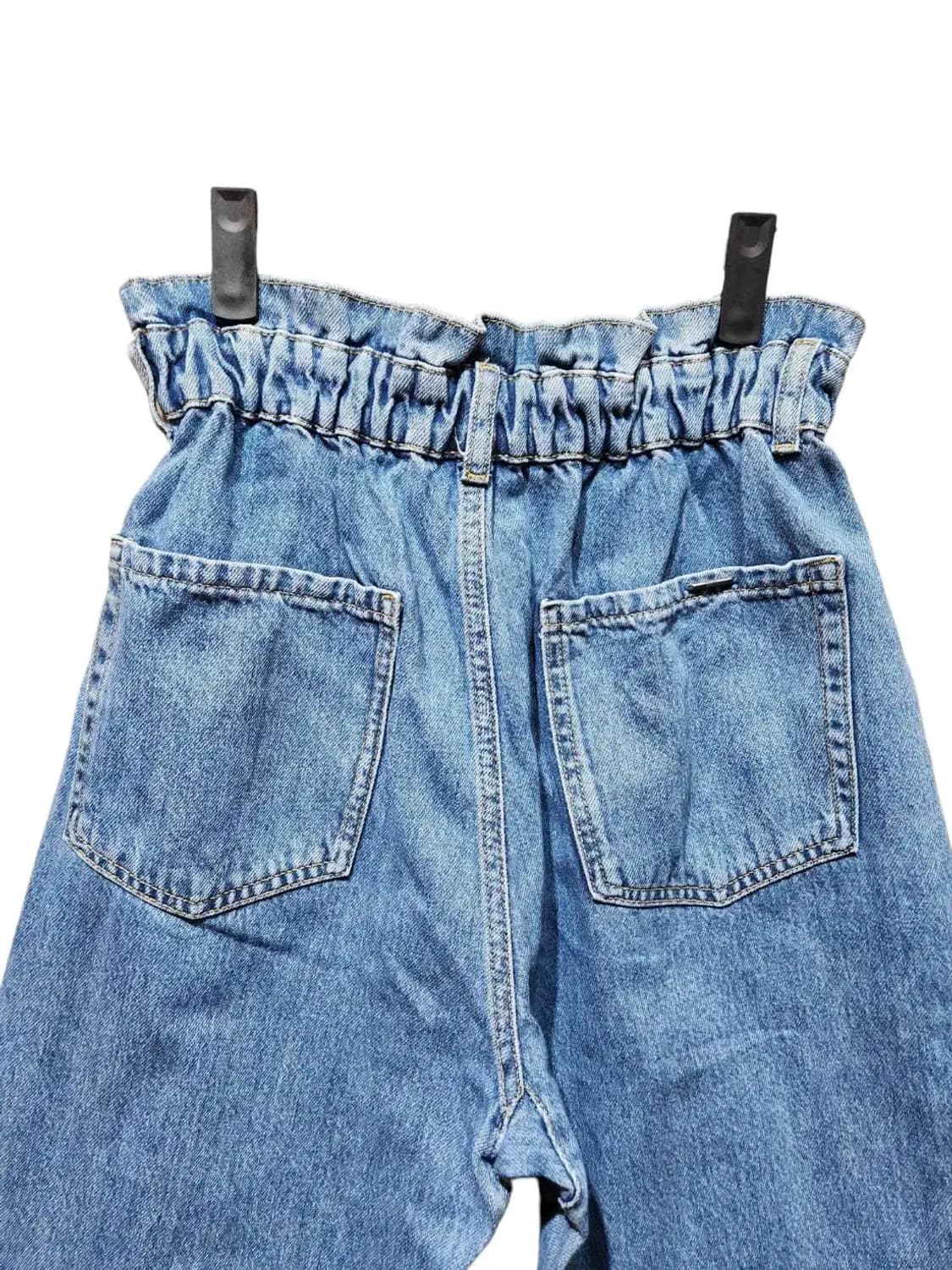 36/ 자라 하이웨스트 밴딩 데님 팬츠 /1021 상품이미지8