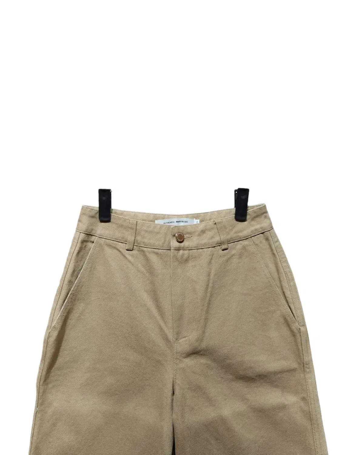 S/ 어센틱워드로브 네츄럴 세미 와이드 팬츠 /1021 상품이미지2