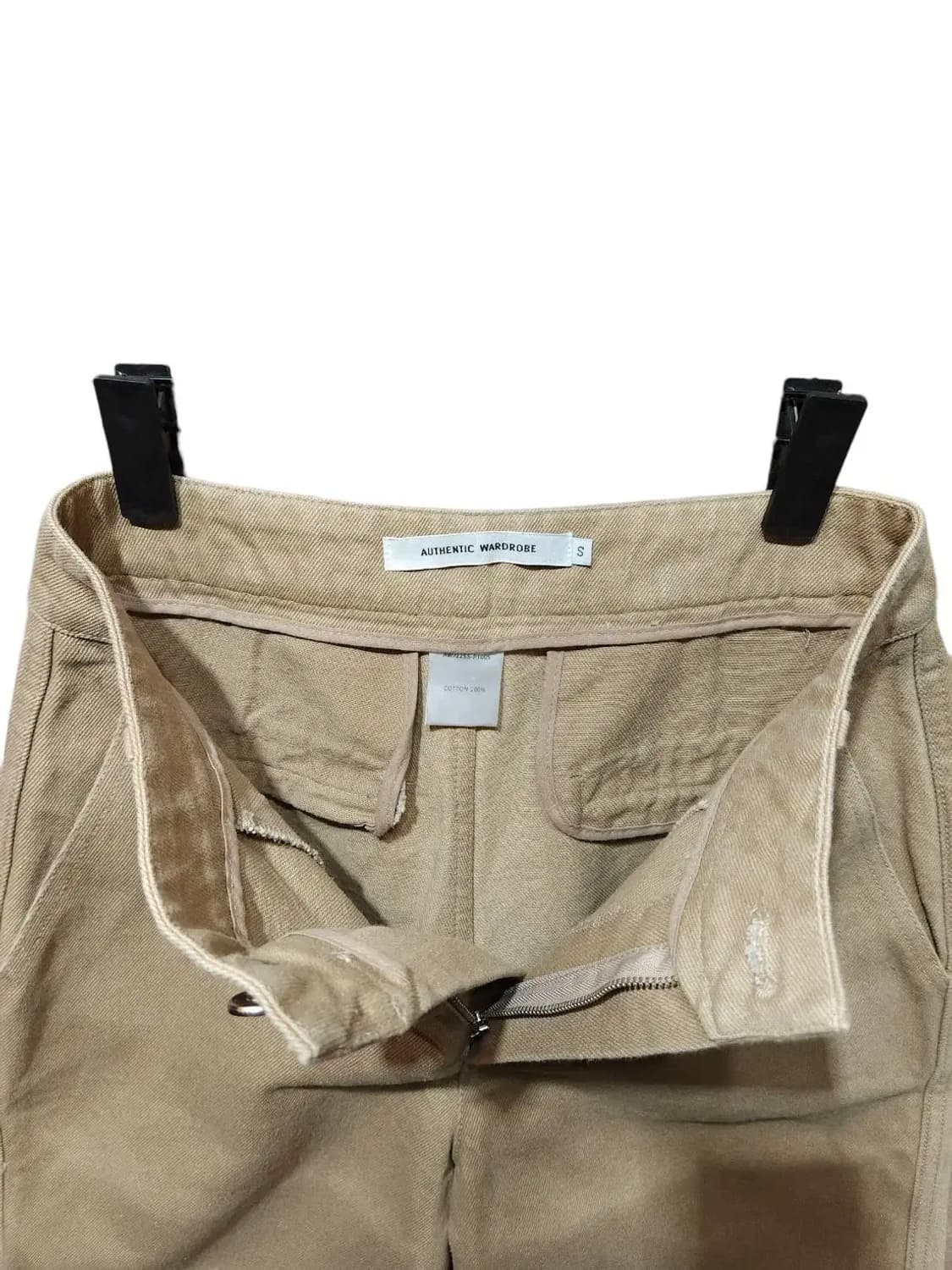 S/ 어센틱워드로브 네츄럴 세미 와이드 팬츠 /1021 상품이미지4