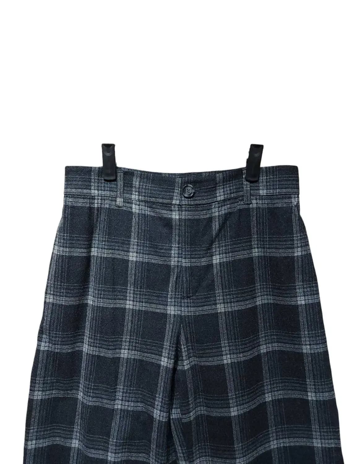 EU38/ 앤아더스토리즈 와이드 울 트라우저 울 체크 팬츠 /1021 상품이미지2