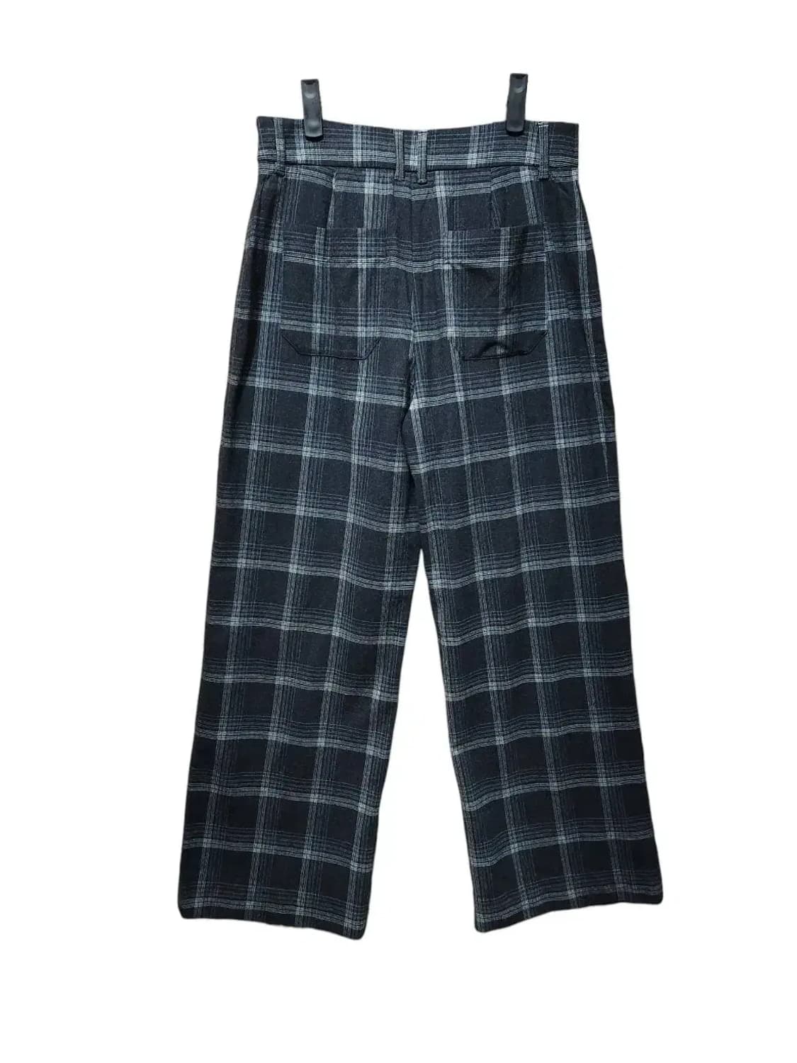 EU38/ 앤아더스토리즈 와이드 울 트라우저 울 체크 팬츠 /1021 상품이미지7