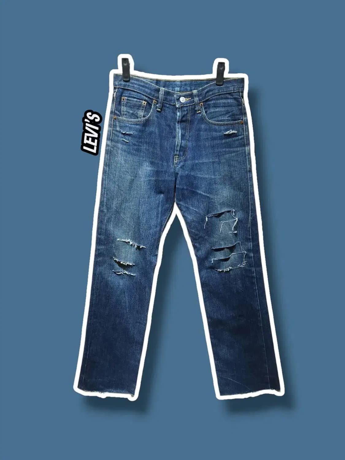 32/ 리바이스 501 코카콜라 데님 팬츠 /1021 상품이미지1