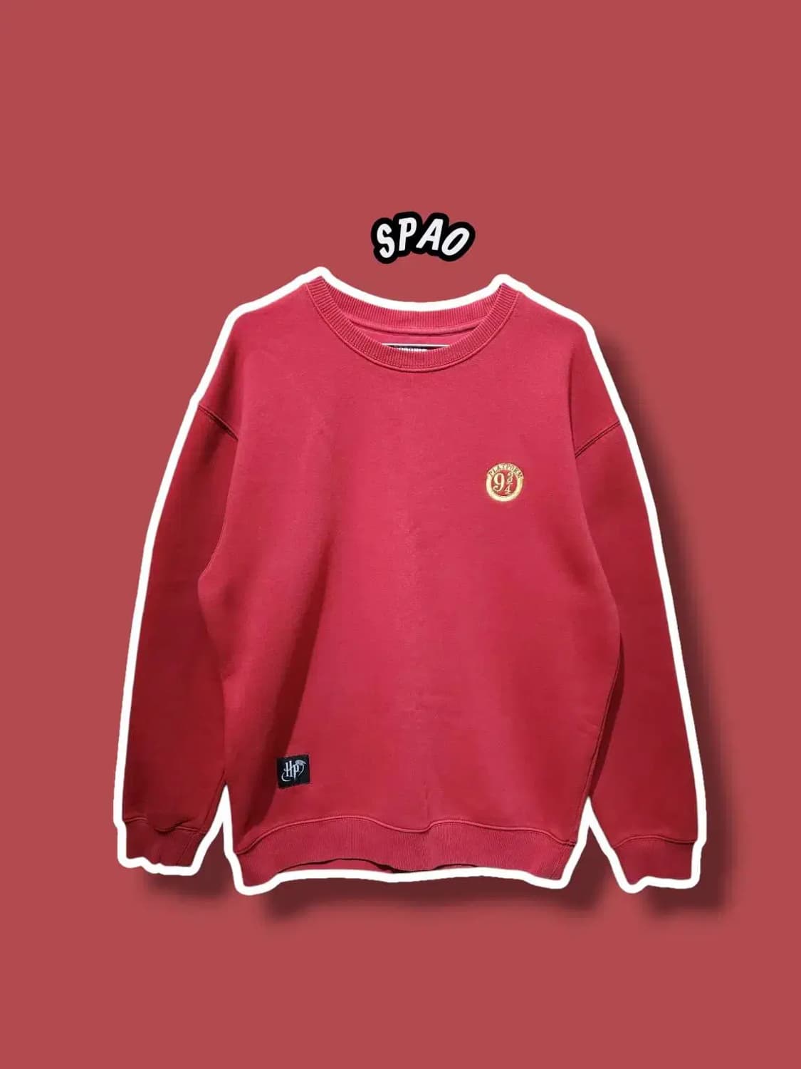 L/ 스파오 해리포터 기모 맨투맨 /1021 상품이미지1