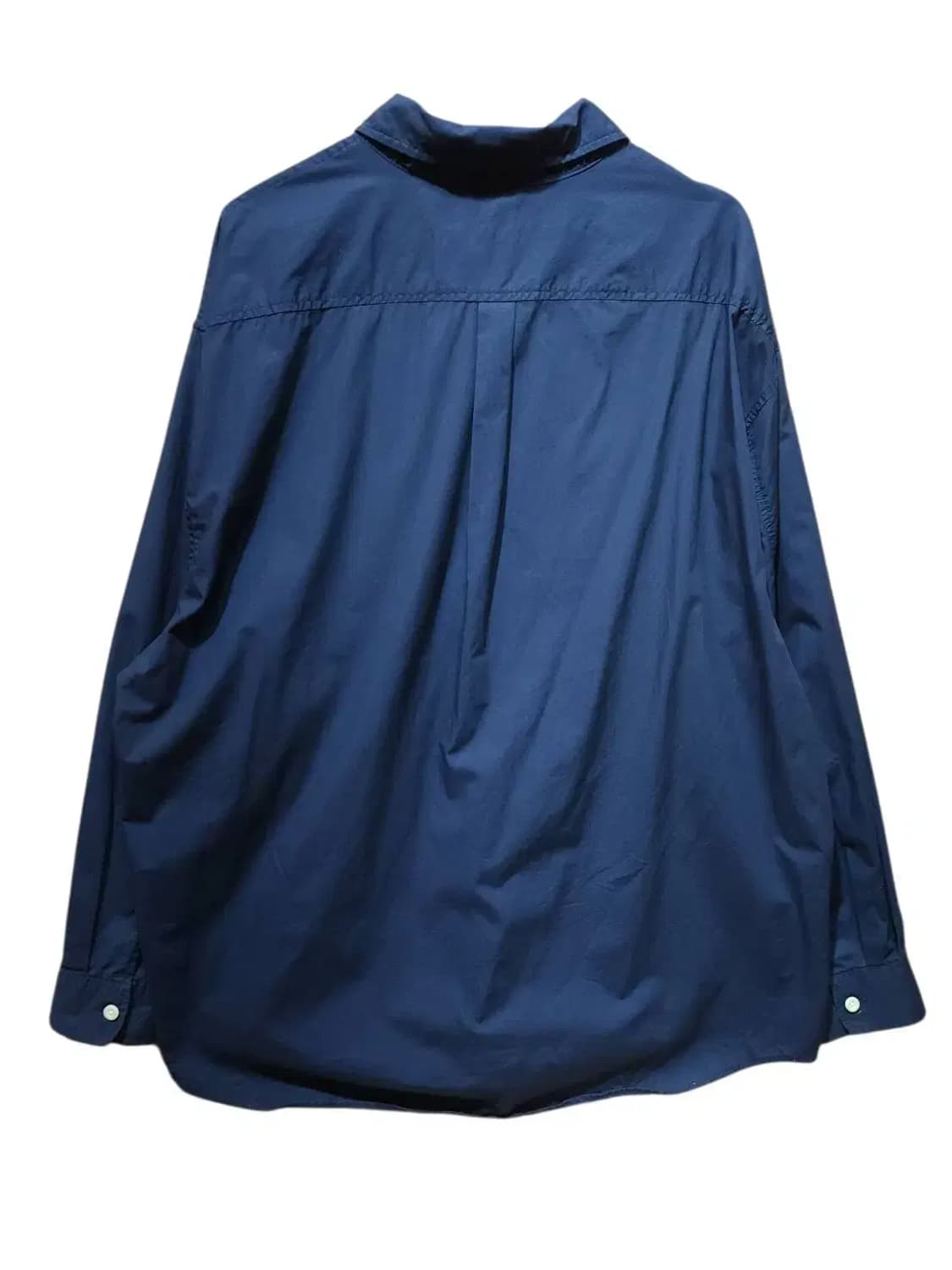 L/ 커버낫 1PK 포플린 셔츠 네이비 /1022 상품이미지6