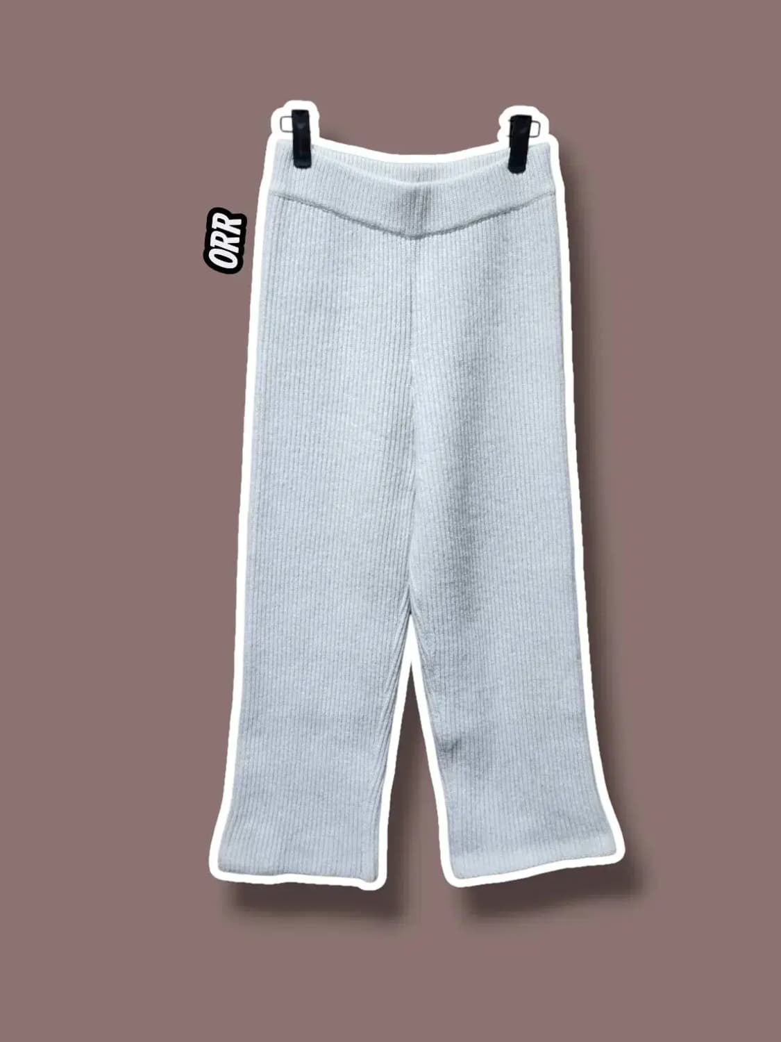 S/ ORR 오르 울 니트 팬츠  아이보리/1022 상품이미지1