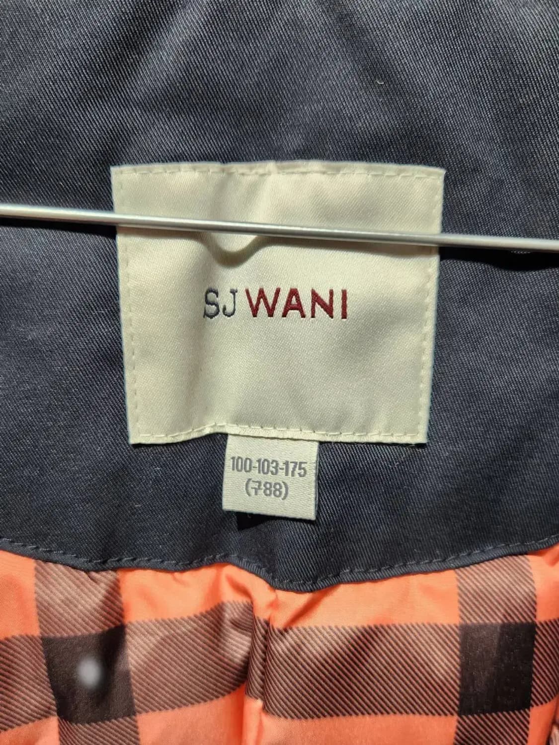 88/ SJ 와니 손정완 구스다운 야상 패딩 네이비 /1022 상품이미지4