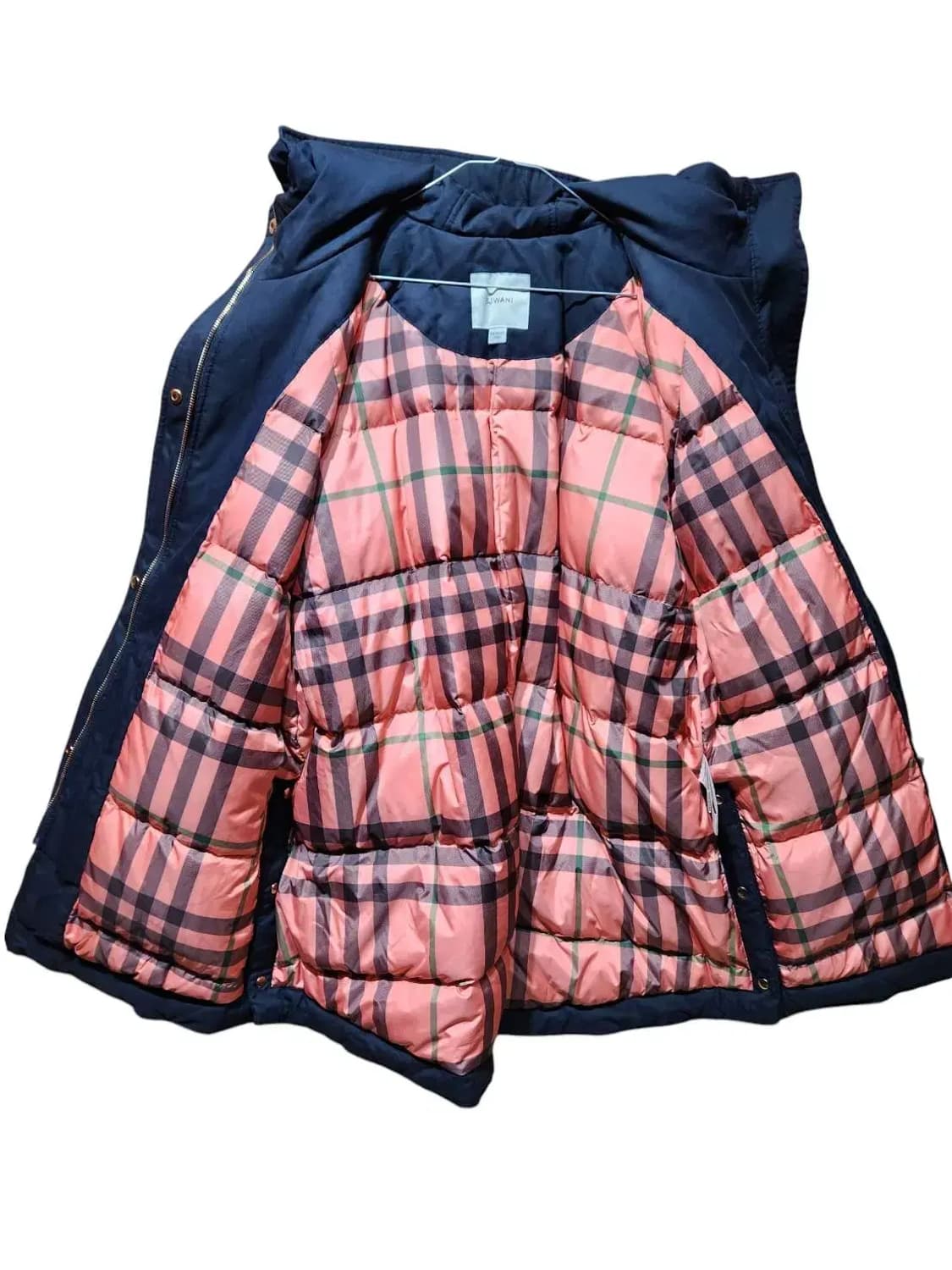 88/ SJ 와니 손정완 구스다운 야상 패딩 네이비 /1022 상품이미지5