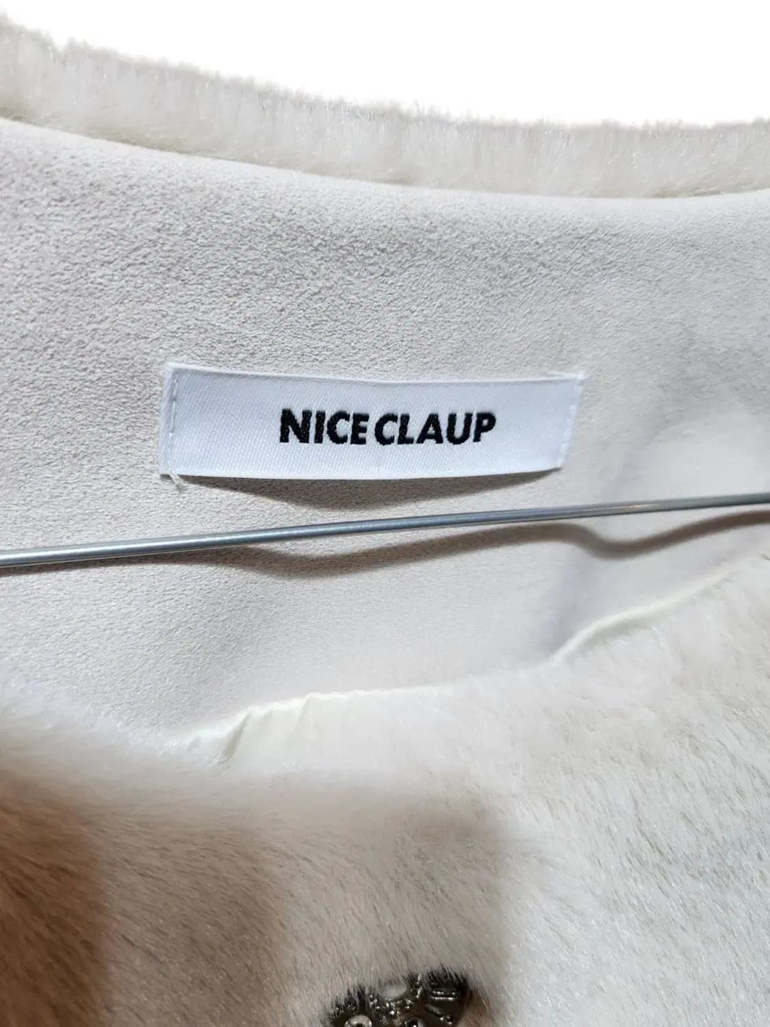 F/ NICE CLAUP 나이스클랍 인조퍼 베스트 조끼 /1022 상품이미지4