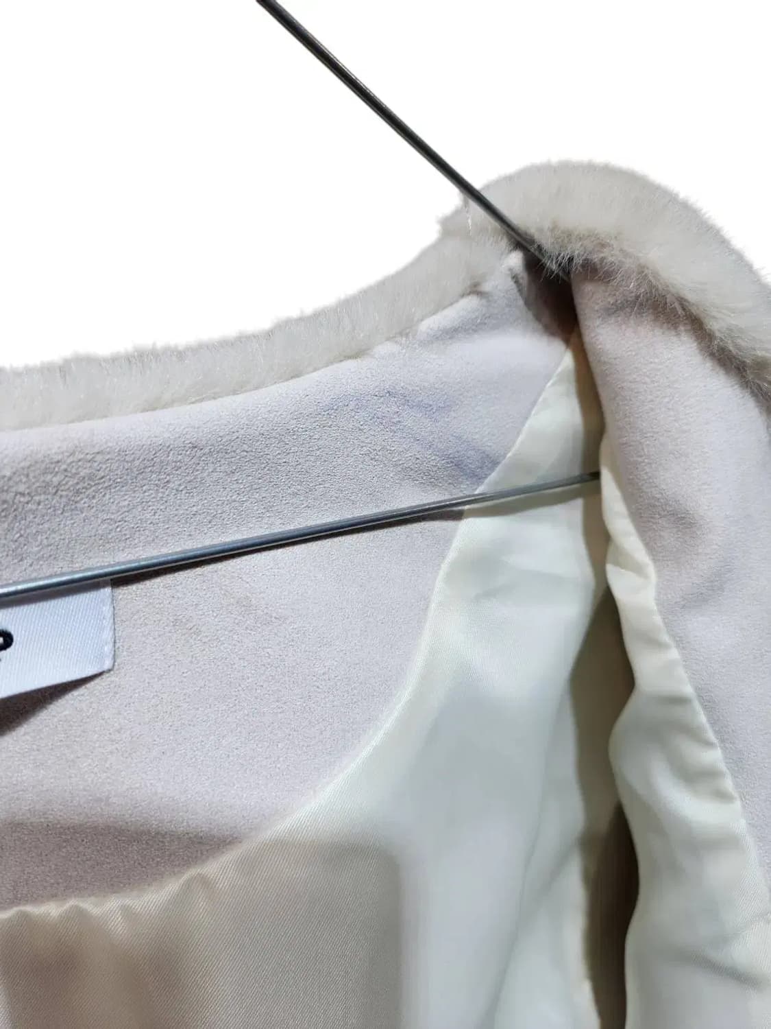 F/ NICE CLAUP 나이스클랍 인조퍼 베스트 조끼 /1022 상품이미지6