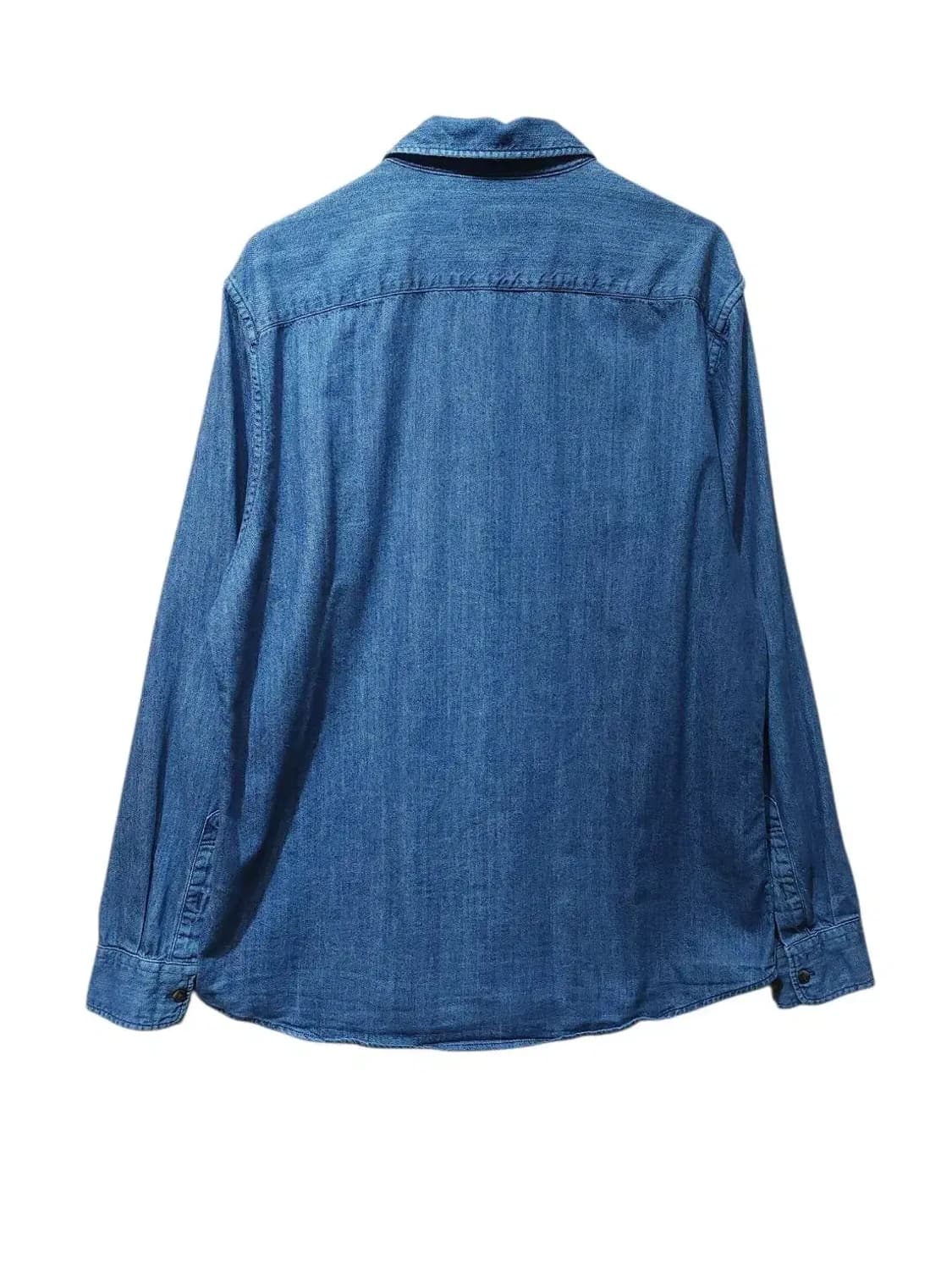 L/ 라코스테 슬림핏 긴팔 데님 셔츠 /1022 상품이미지6