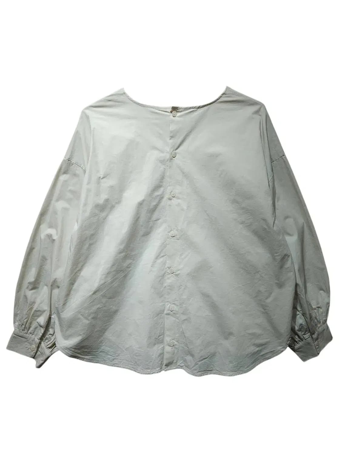 F/ BOWEN 보웬 뒷단추 벌룬 블라우스 /1023 상품이미지5