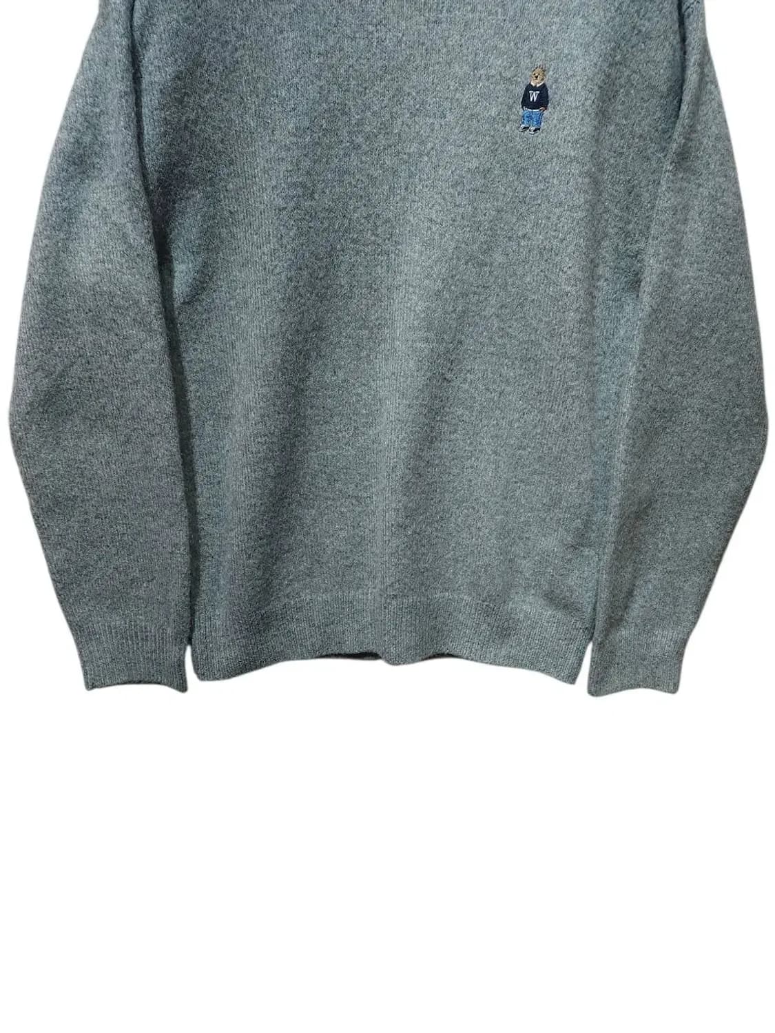 L/ 후아유 울혼방 니트 그레이 /1023 상품이미지3