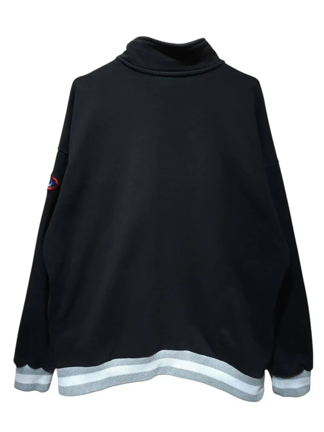 L/ CRITIC 크리틱 반집업 맨투맨  블랙 /1023 상품이미지6